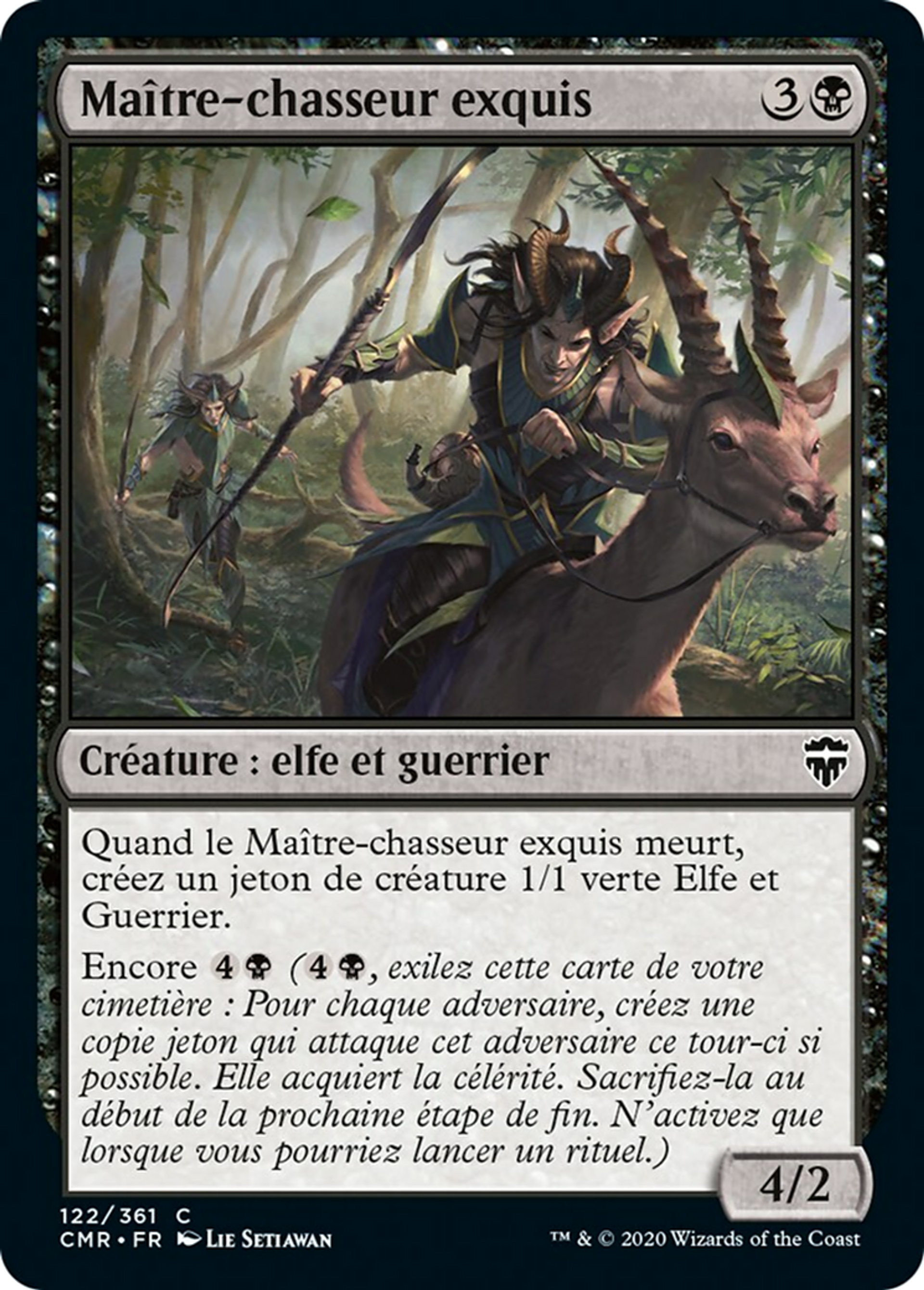 Maître-chasseur exquis — Commander Legends — Magic: The Gathering