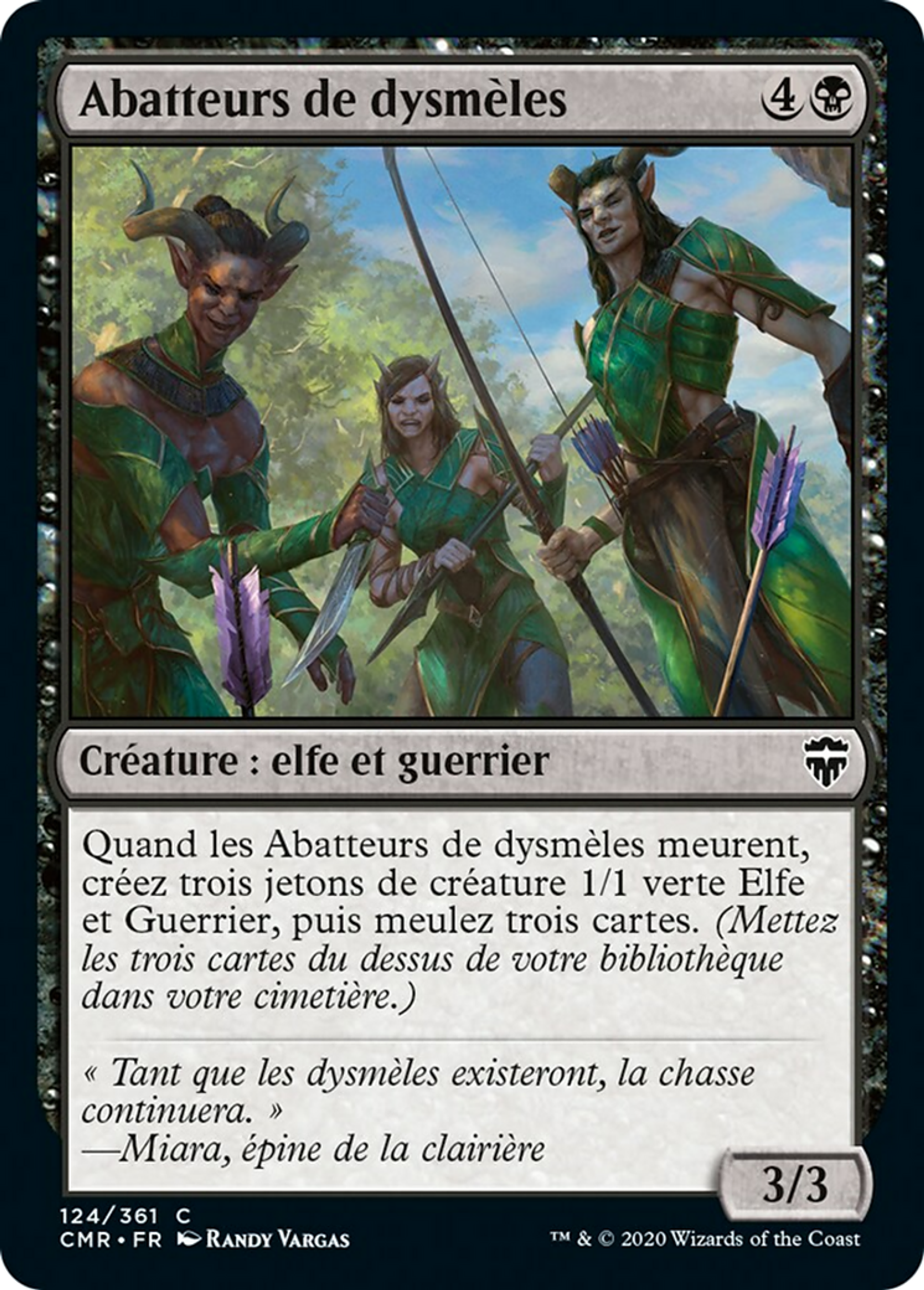 Abatteurs de dysmèles — Commander Legends — Magic: The Gathering