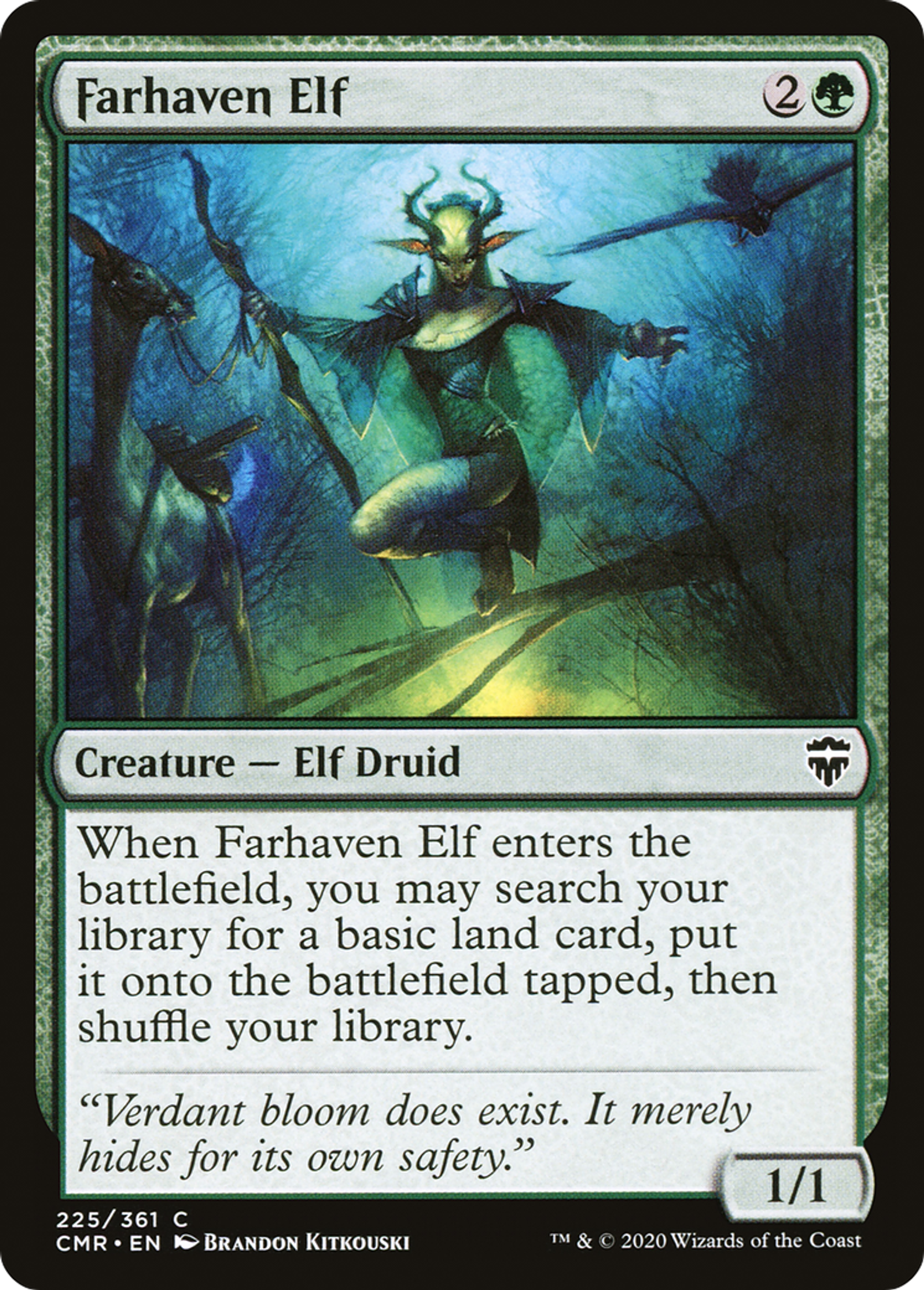 Elfe des horizons lointains — Commander Legends — Magic: The Gathering