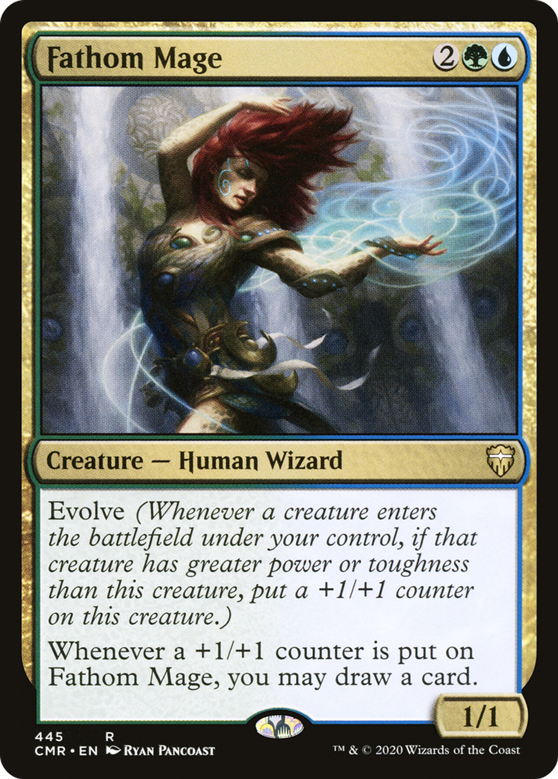 Fathom Mage — Commander Legends — Magic: The Gathering