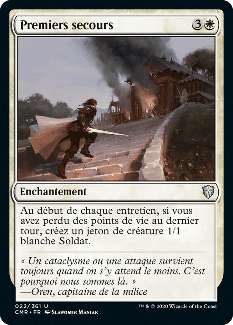 Premiers secours — Commander Legends — Magic: The Gathering