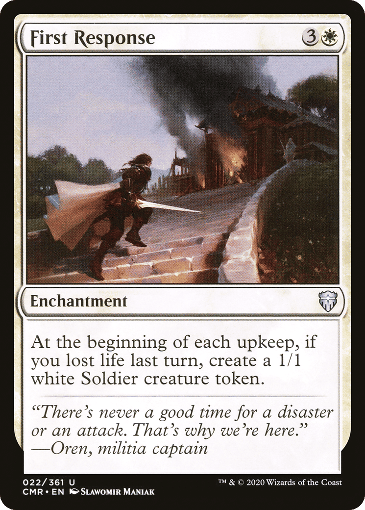 First Response — Commander Legends — Magic: The Gathering