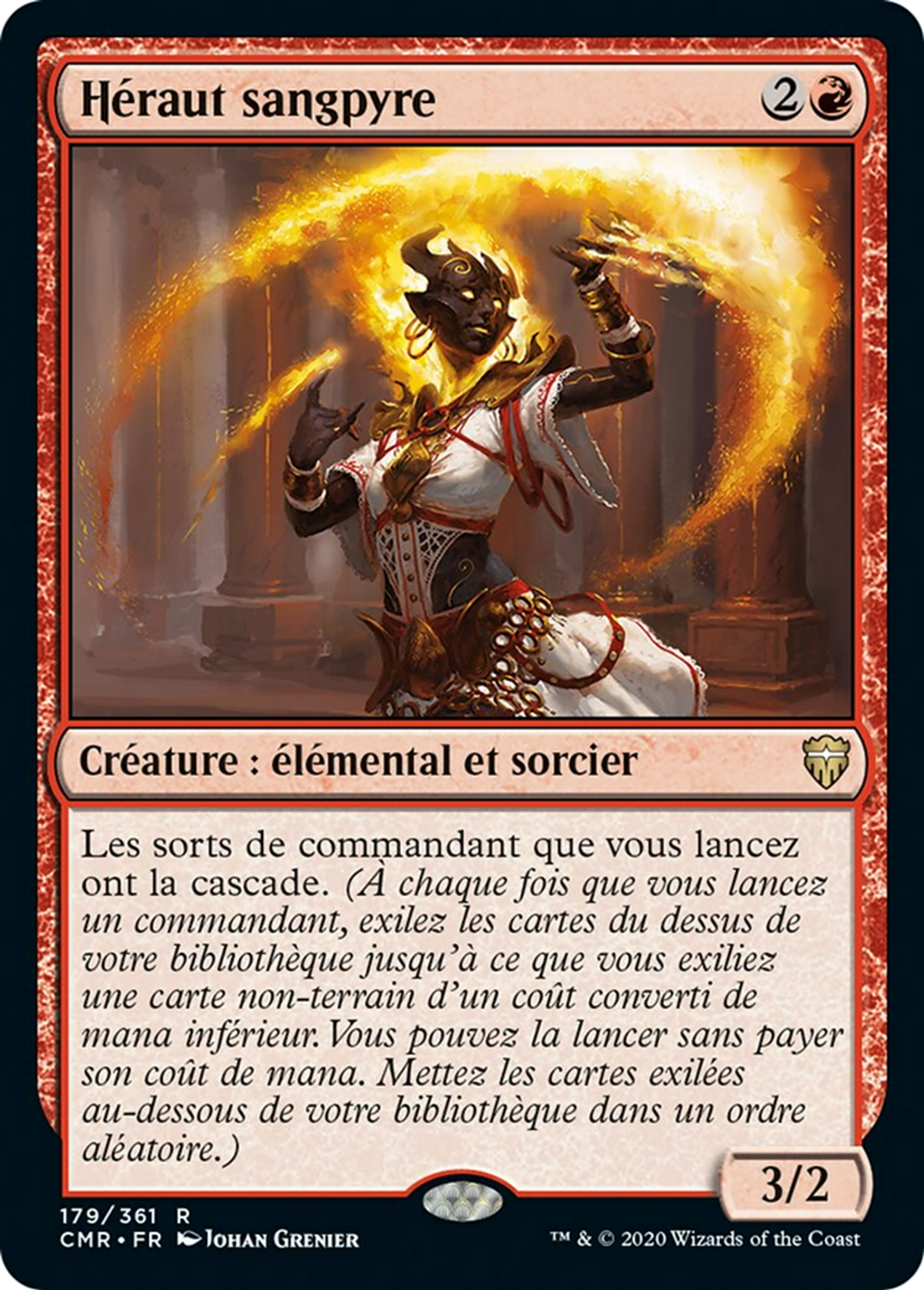Héraut sangpyre — Commander Legends — Magic: The Gathering