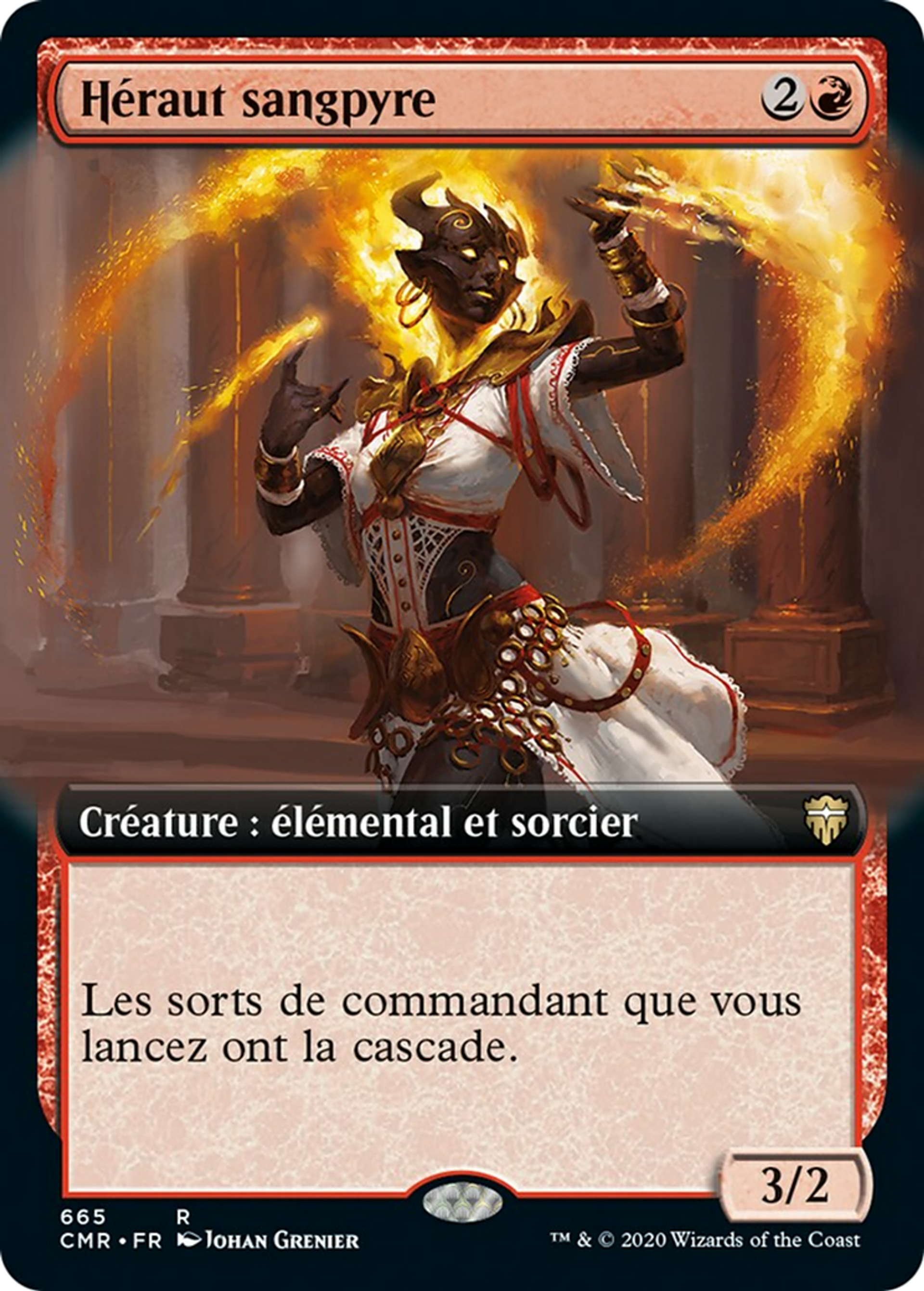 Héraut sangpyre — Commander Legends — Magic: The Gathering