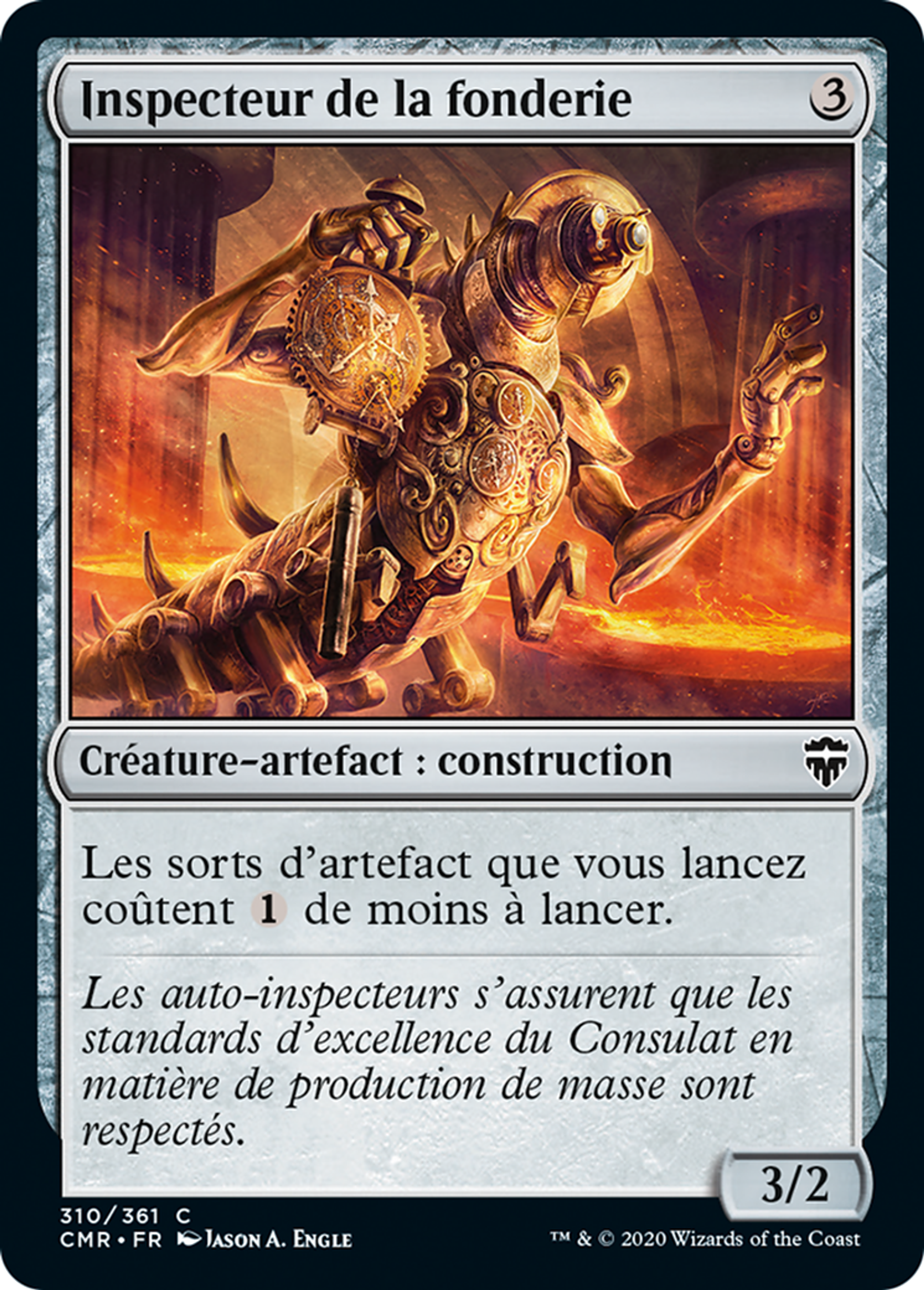 Inspecteur de la fonderie — Commander Legends — Magic: The Gathering