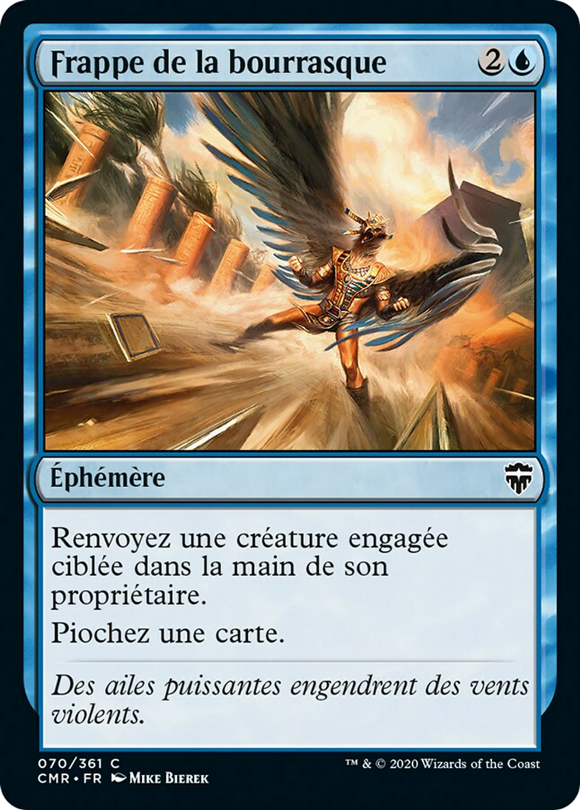 Frappe de la bourrasque — Commander Legends — Magic: The Gathering