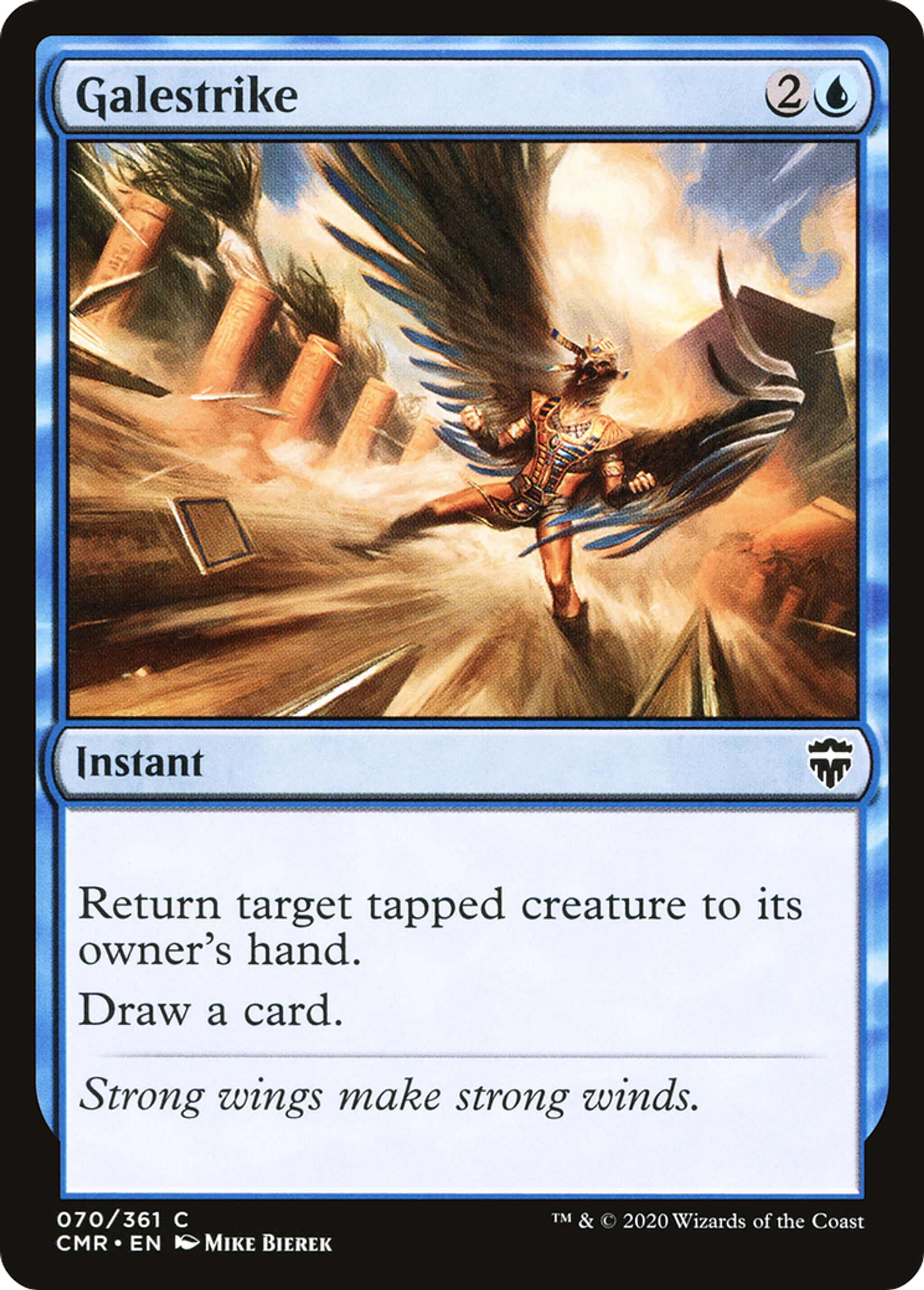 Frappe de la bourrasque — Commander Legends — Magic: The Gathering