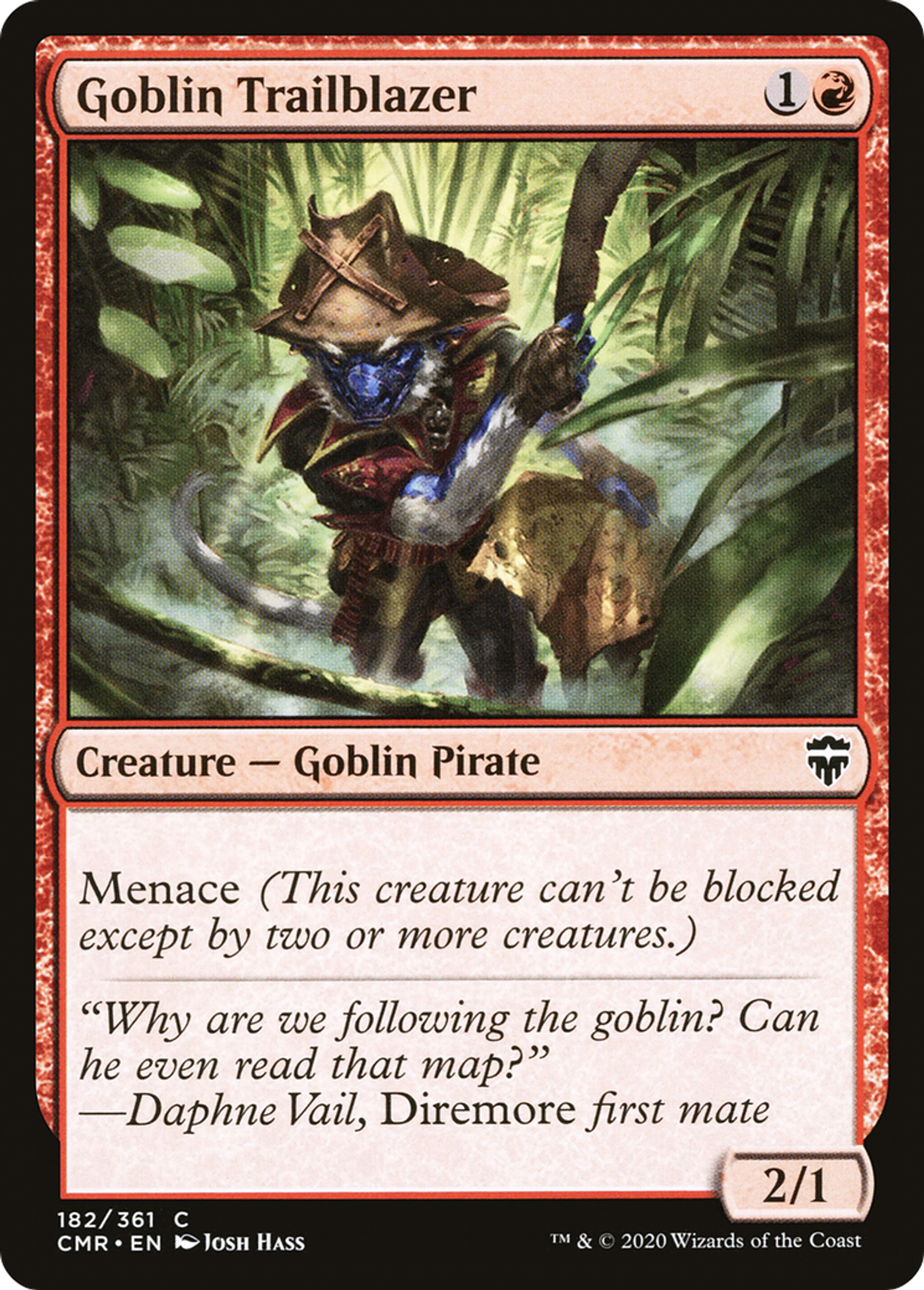 Pionnier gobelin — Commander Legends — Magic: The Gathering