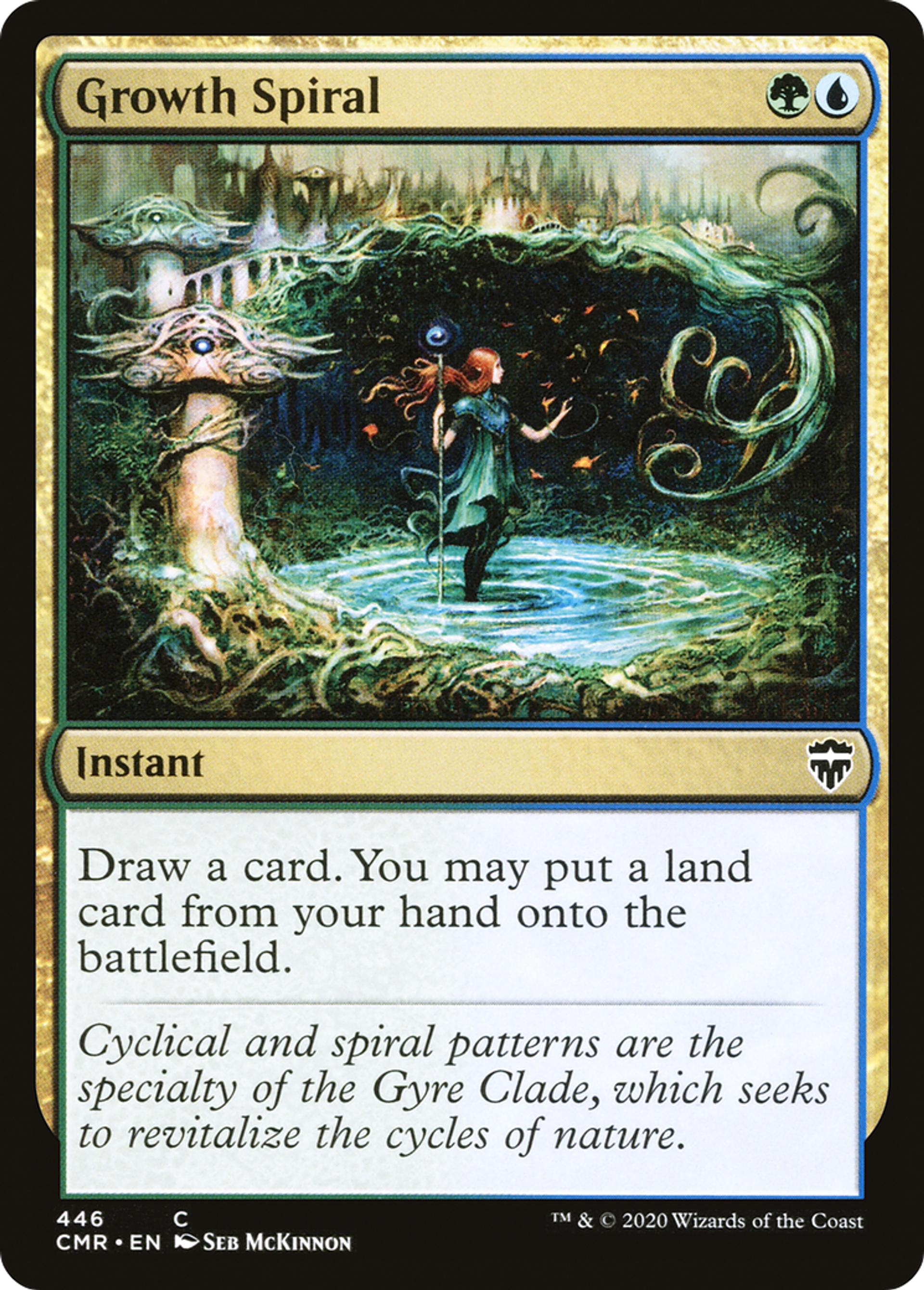 Growth Spiral — Commander Legends — Magic: The Gathering