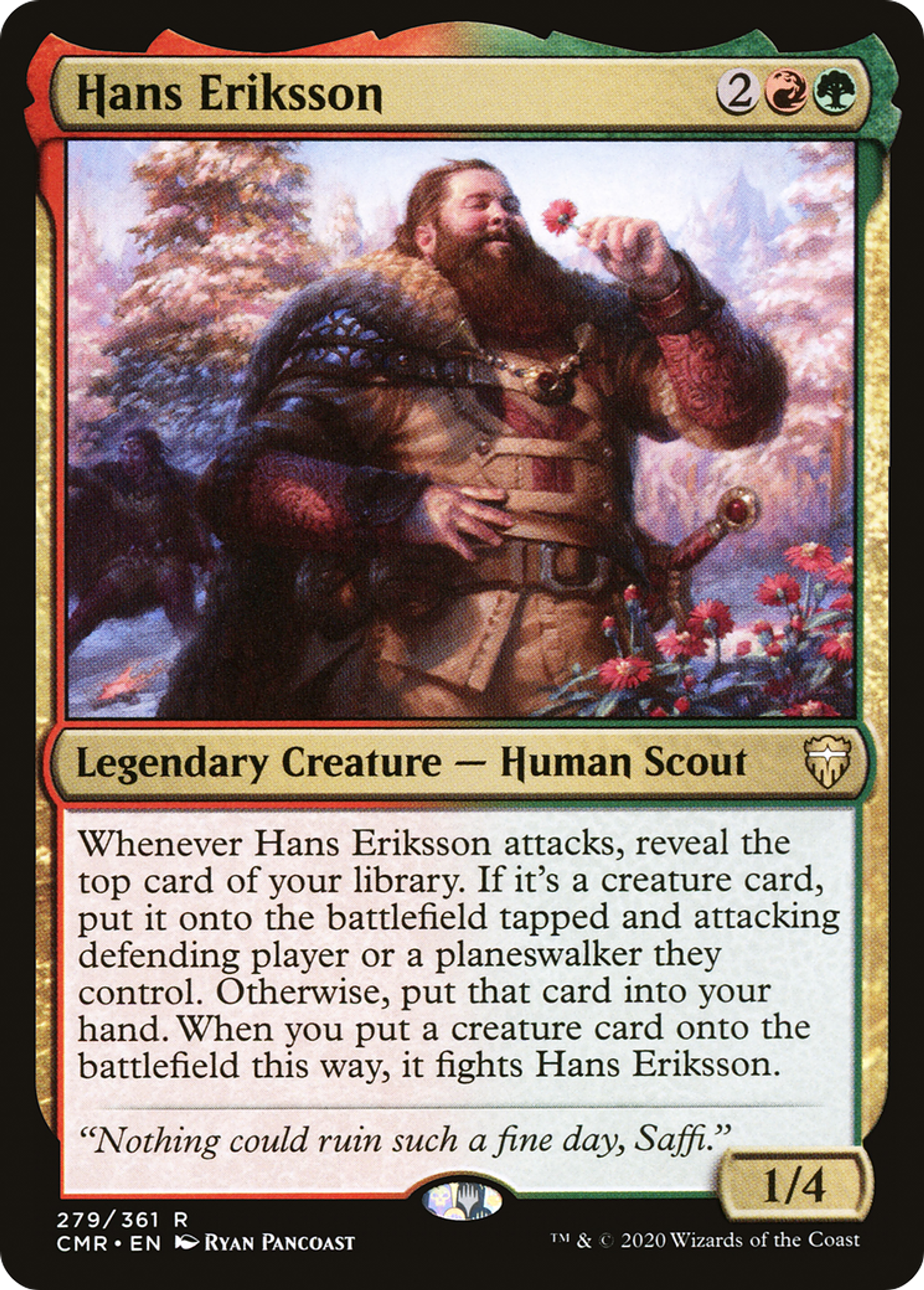 Hans Eriksson — Commander Legends — Magic: The Gathering