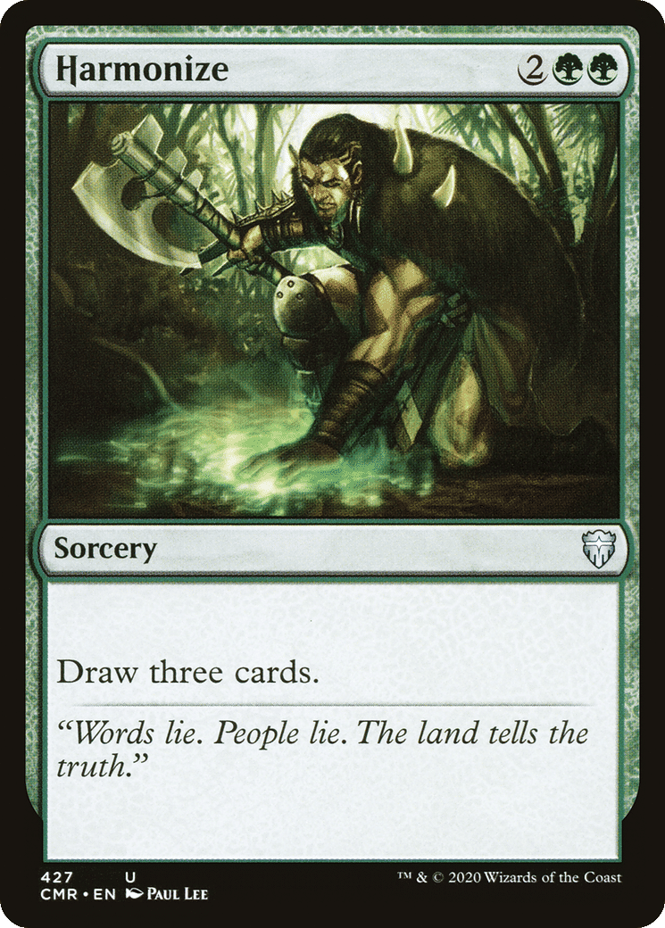 Harmonize — Commander Legends — Magic: The Gathering
