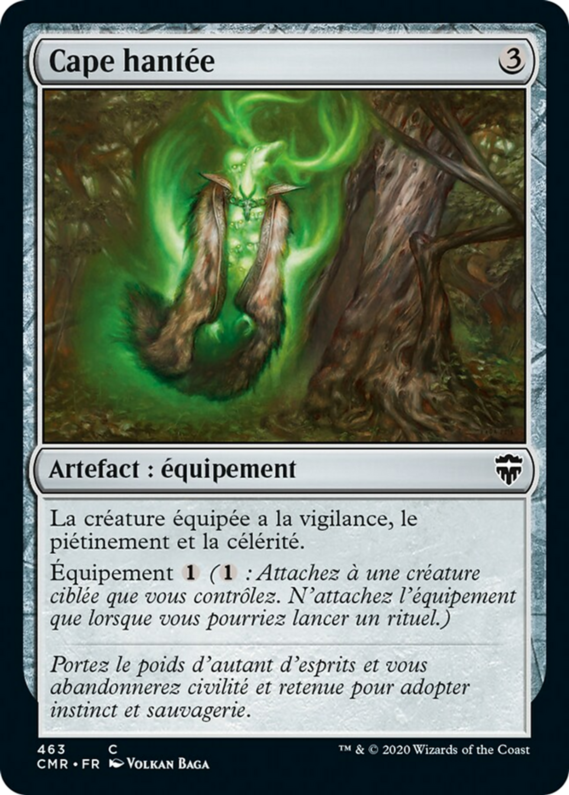 Cape hantée — Commander Legends — Magic: The Gathering