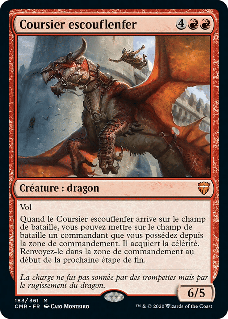 Coursier escouflenfer — Commander Legends — Magic: The Gathering