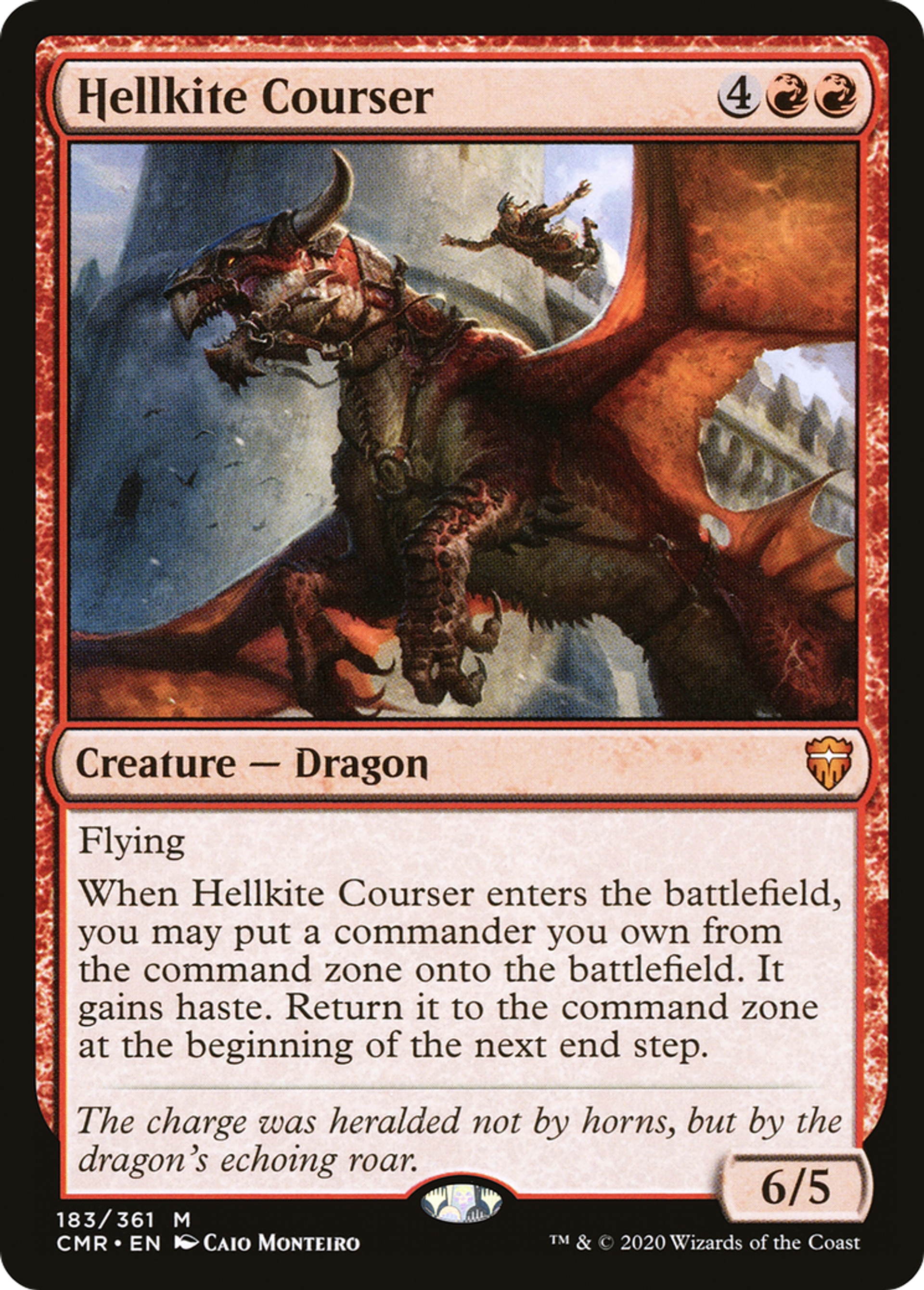 Coursier escouflenfer — Commander Legends — Magic: The Gathering