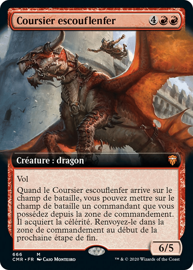 Coursier escouflenfer — Commander Legends — Magic: The Gathering