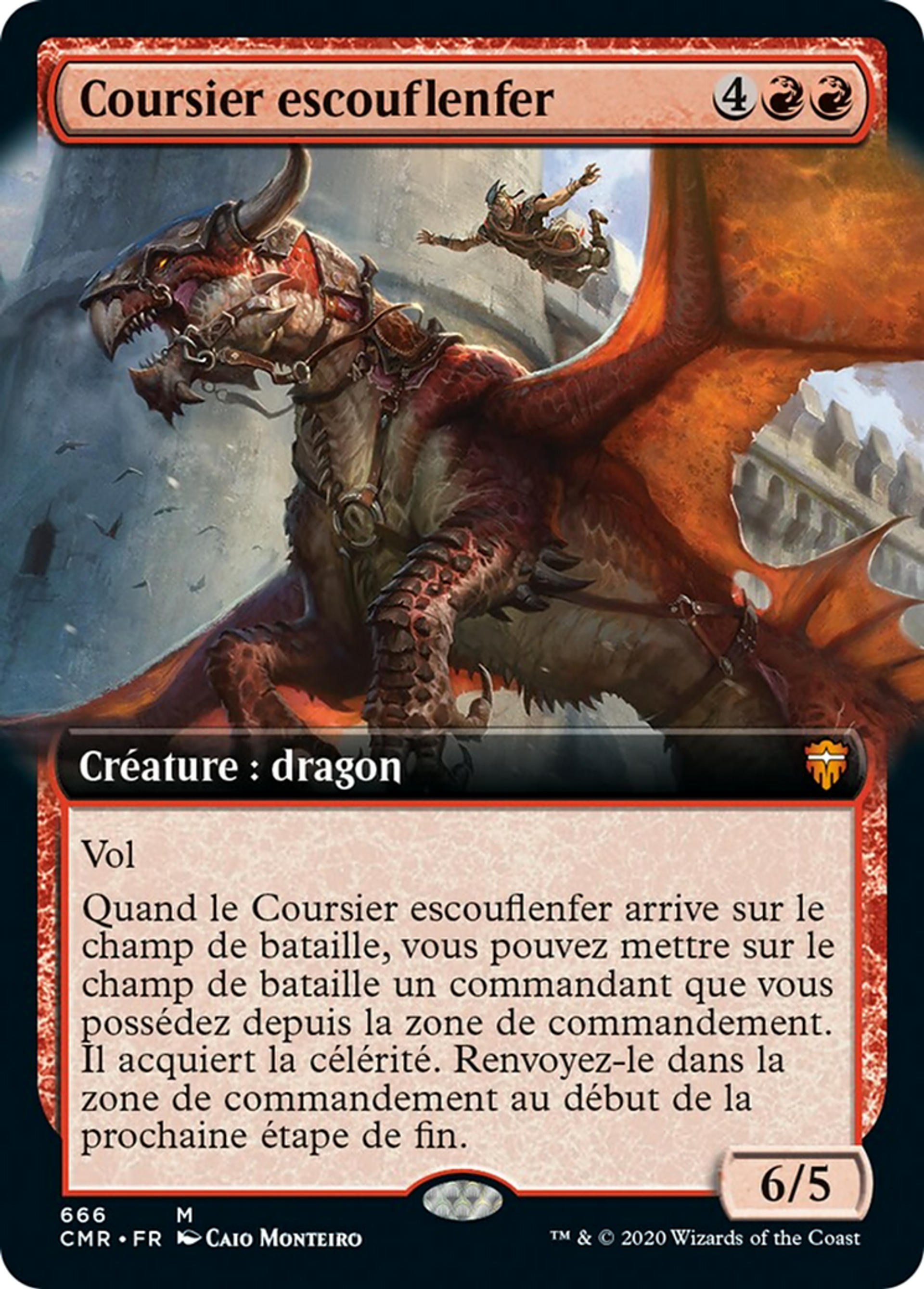 Coursier escouflenfer — Commander Legends — Magic: The Gathering