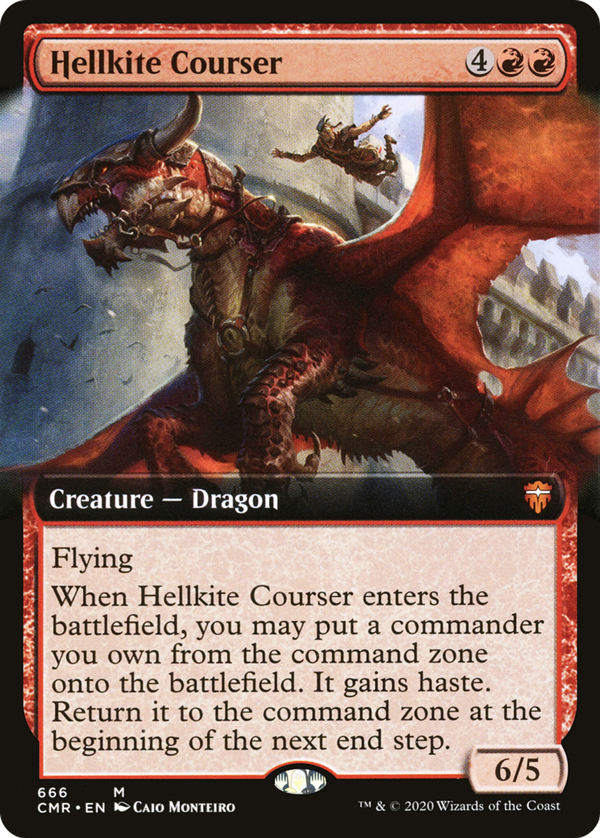 Coursier escouflenfer — Commander Legends — Magic: The Gathering