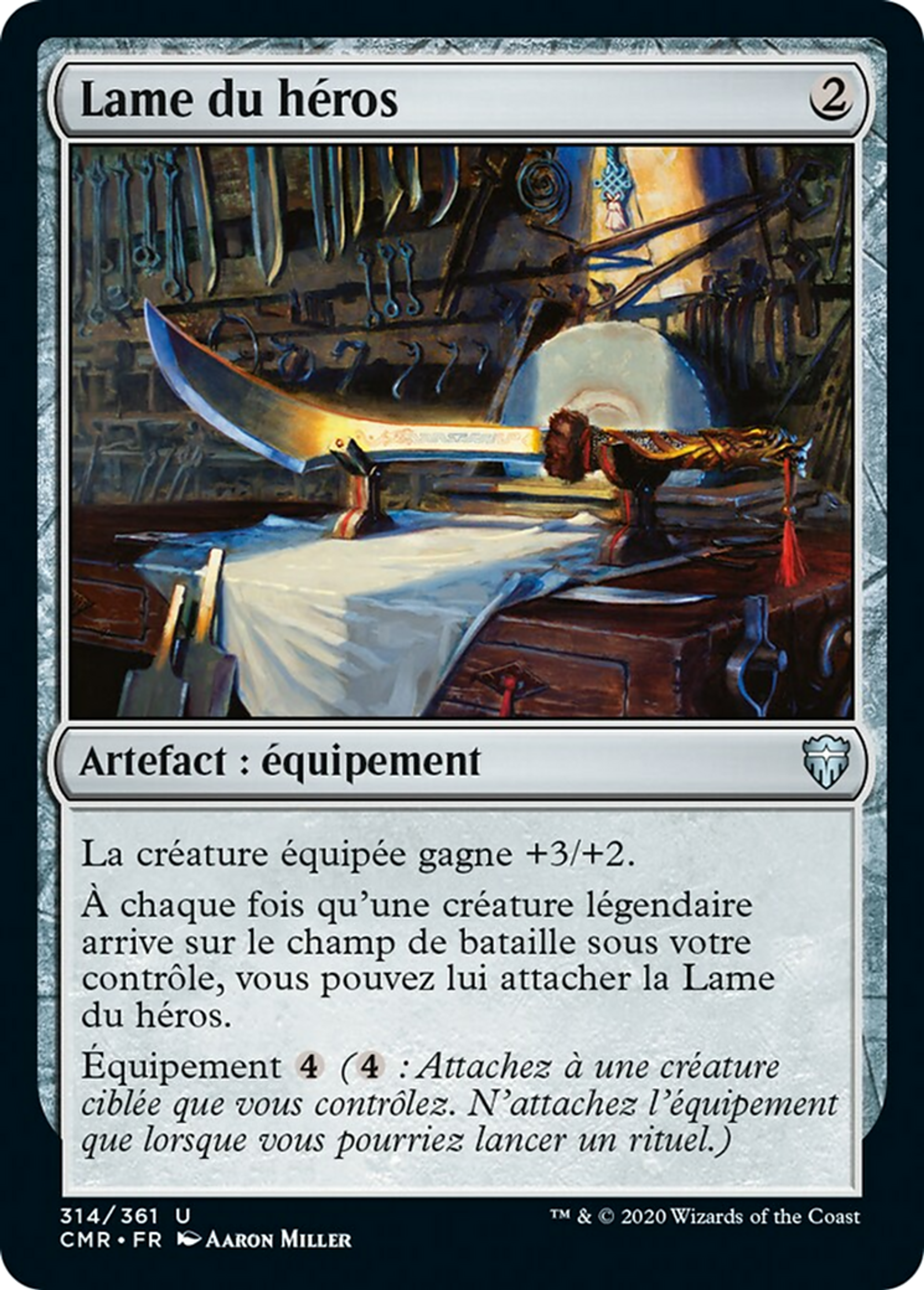 Lame du héros — Commander Legends — Magic: The Gathering
