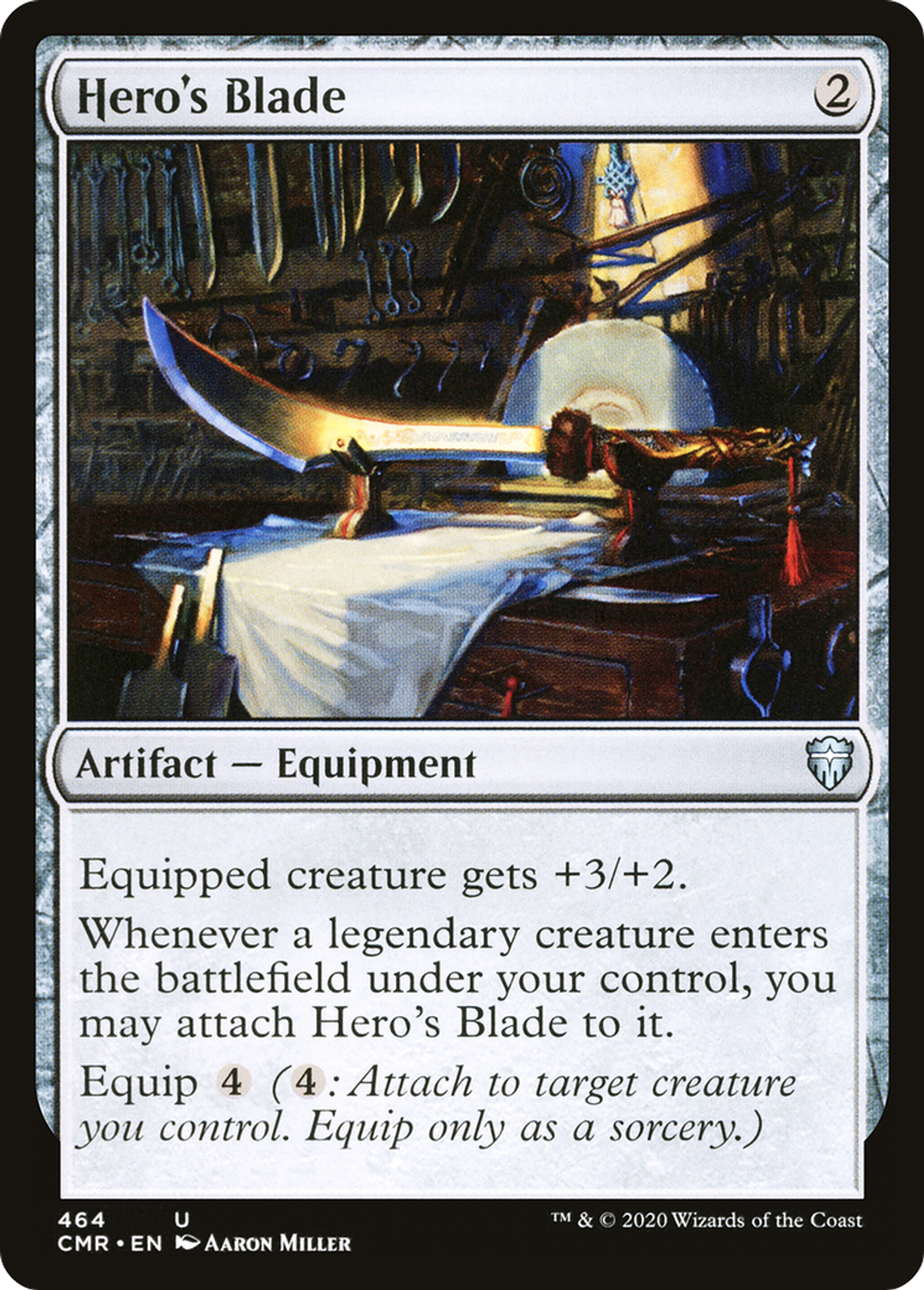 Hero's Blade — Commander Legends — Magic: The Gathering
