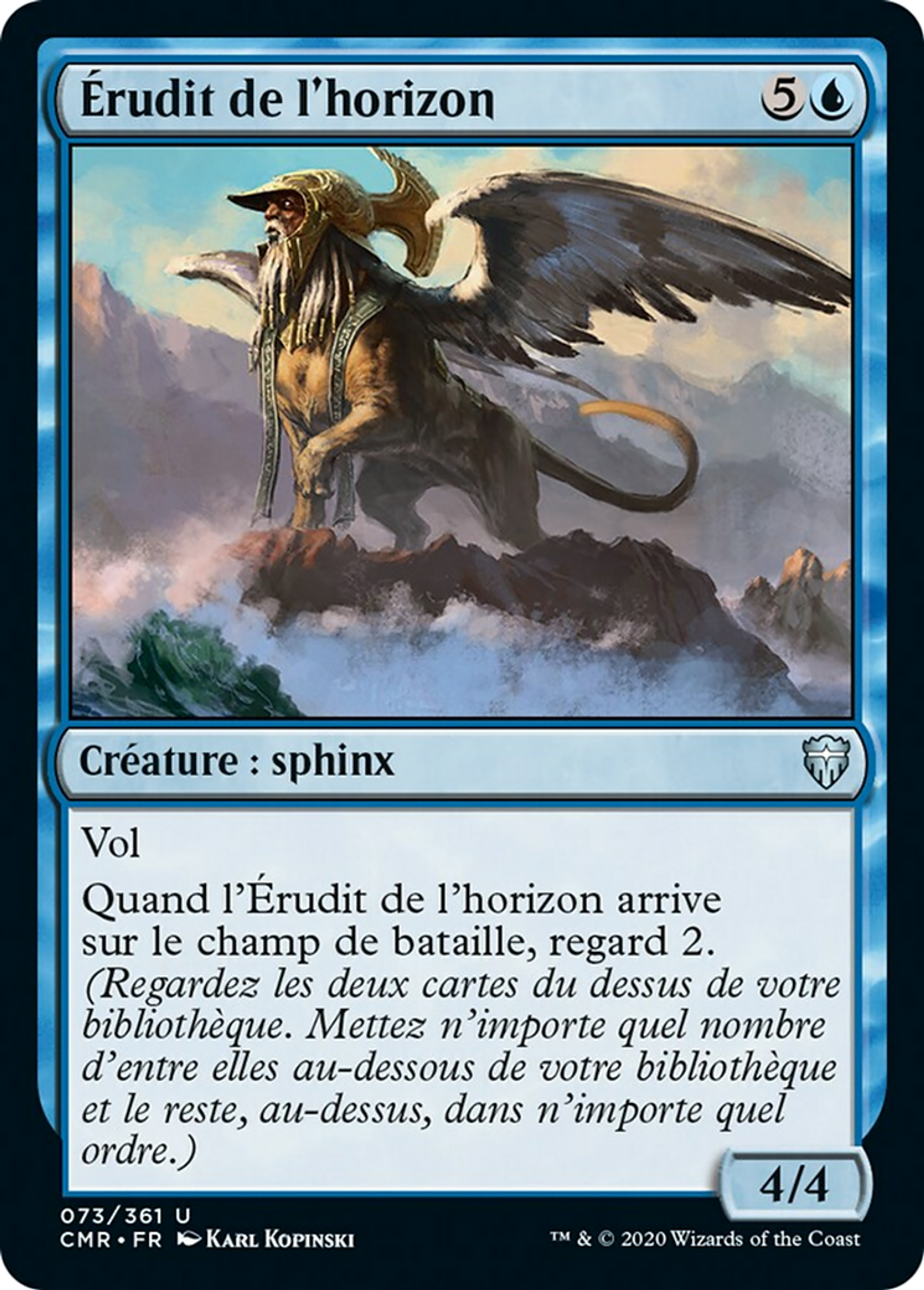 Érudit de l'horizon — Commander Legends — Magic: The Gathering