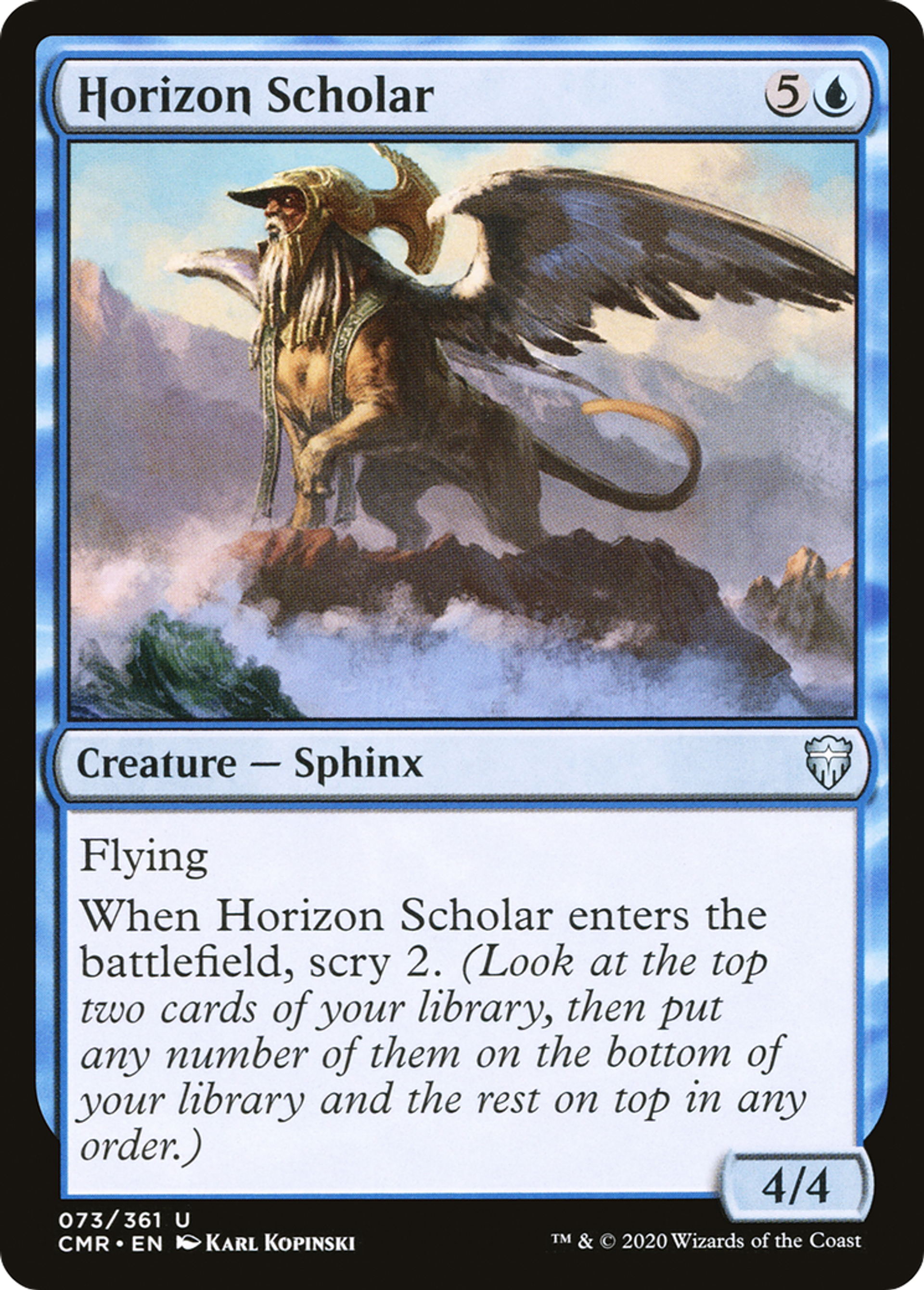 Horizon Scholar — Commander Legends — Magic: The Gathering