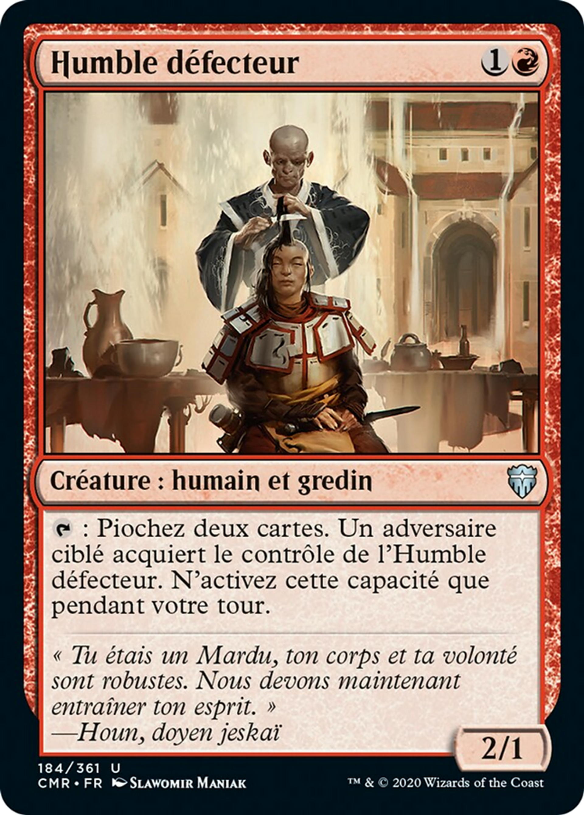 Humble défecteur — Commander Legends — Magic: The Gathering