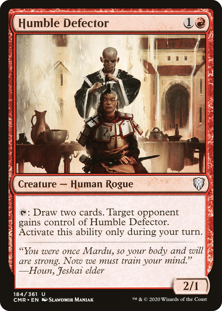 Humble Defector — Commander Legends — Magic: The Gathering