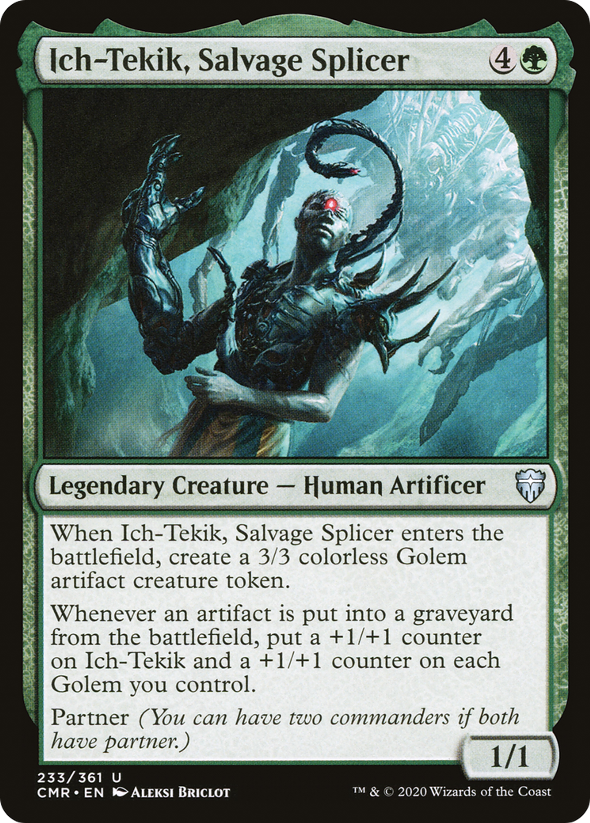 Ich-Tekik, épisseur de récupération — Commander Legends — Magic: The Gathering