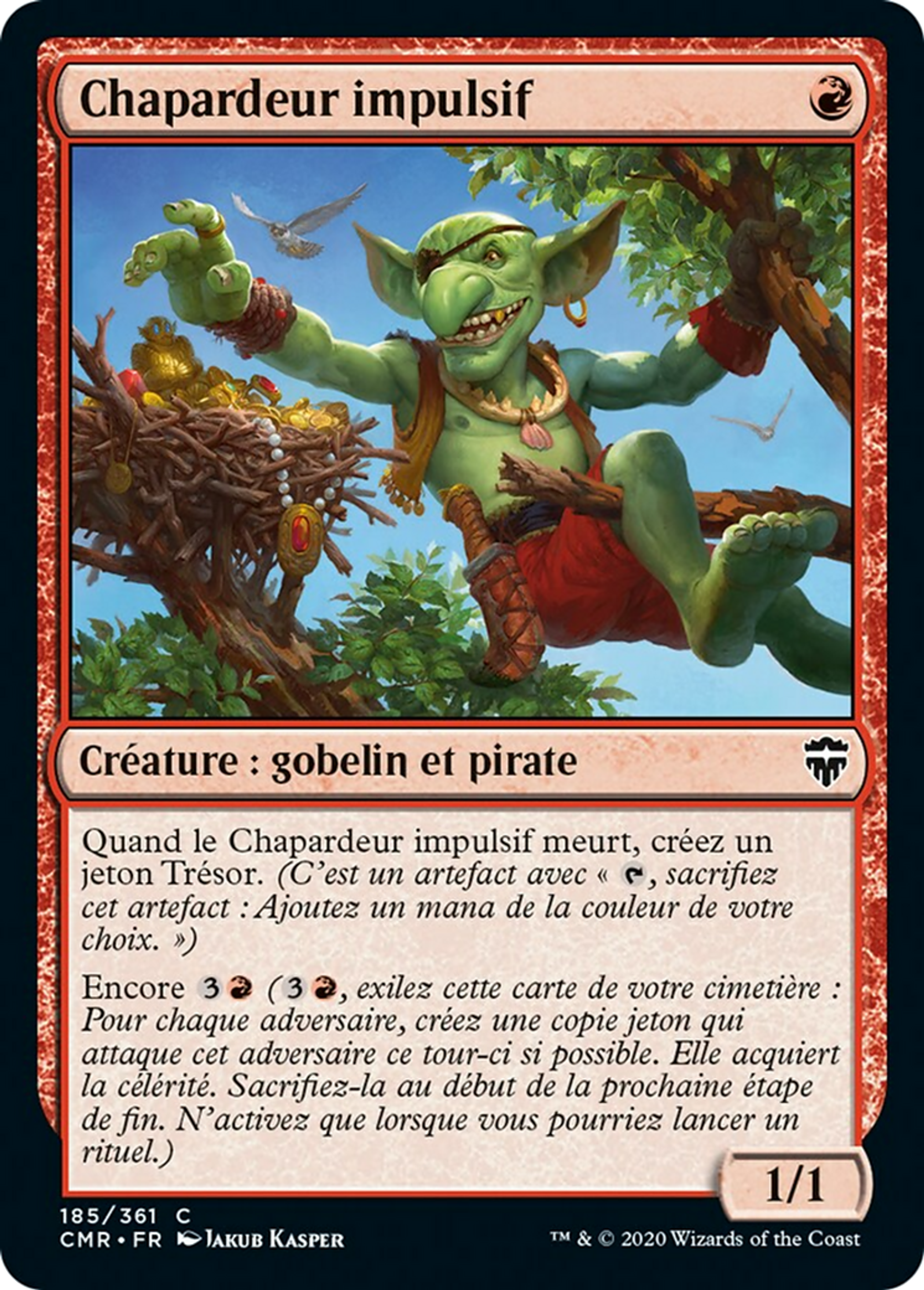 Chapardeur impulsif — Commander Legends — Magic: The Gathering