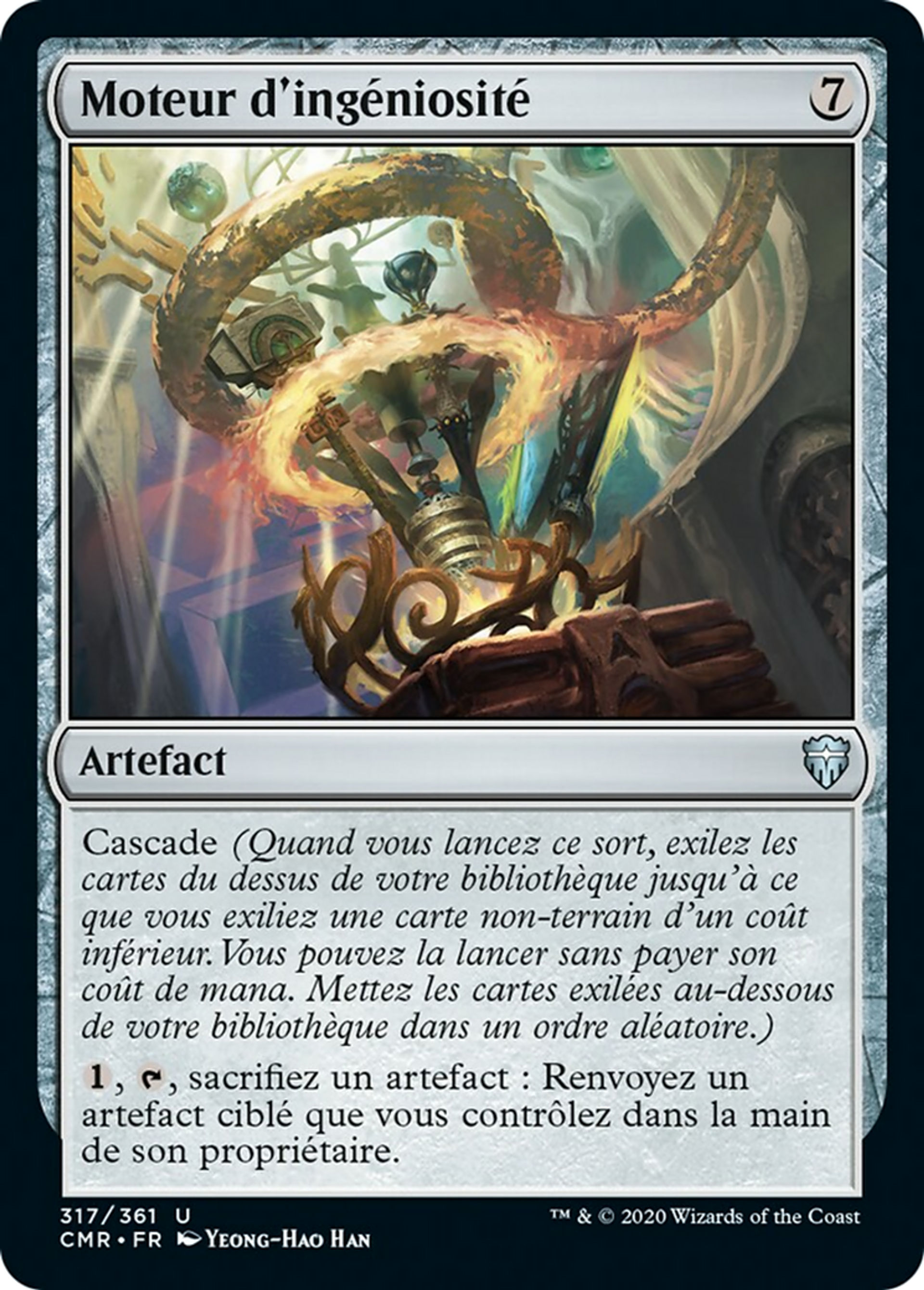 Moteur d'ingéniosité — Commander Legends — Magic: The Gathering