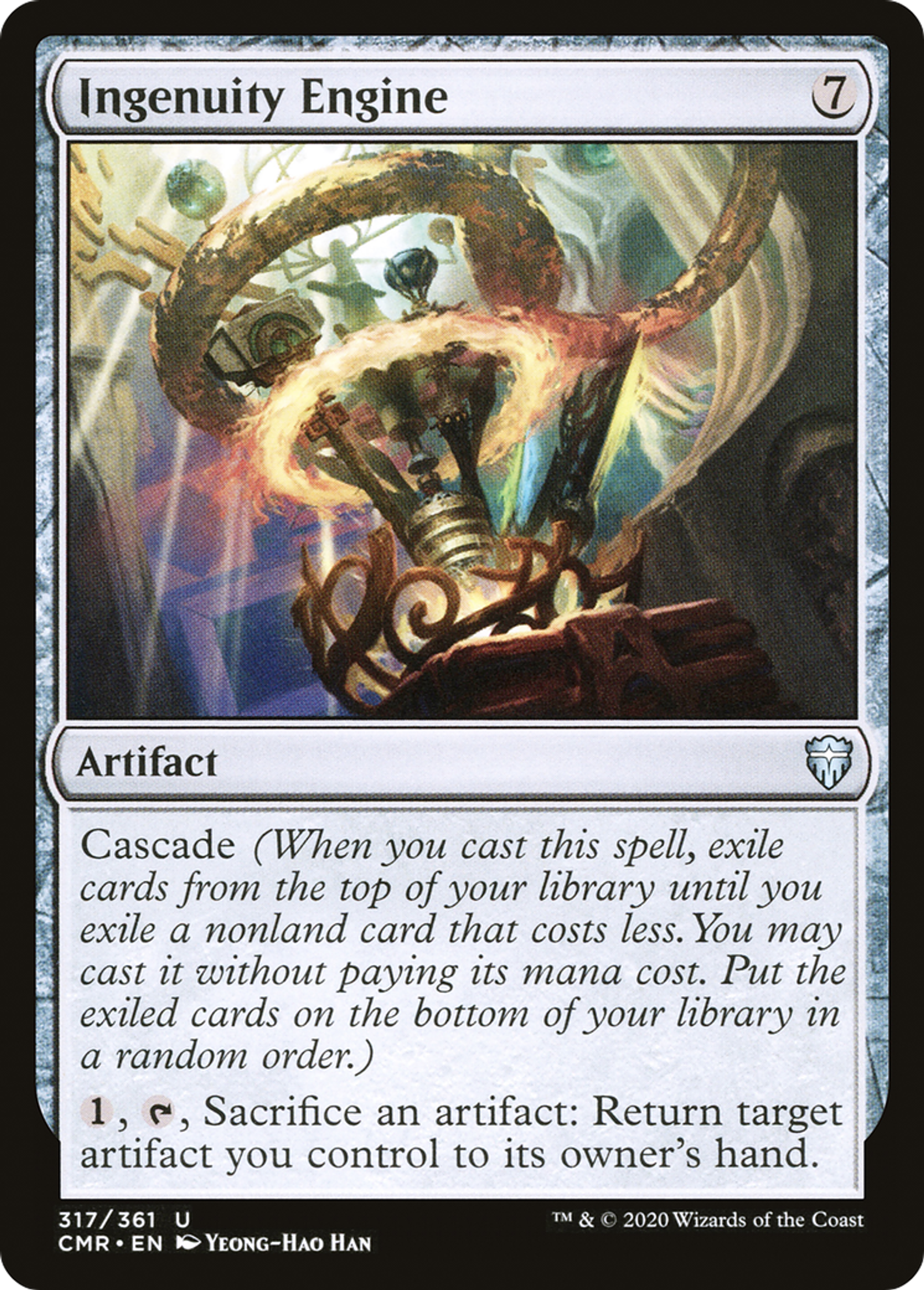 Moteur d'ingéniosité — Commander Legends — Magic: The Gathering