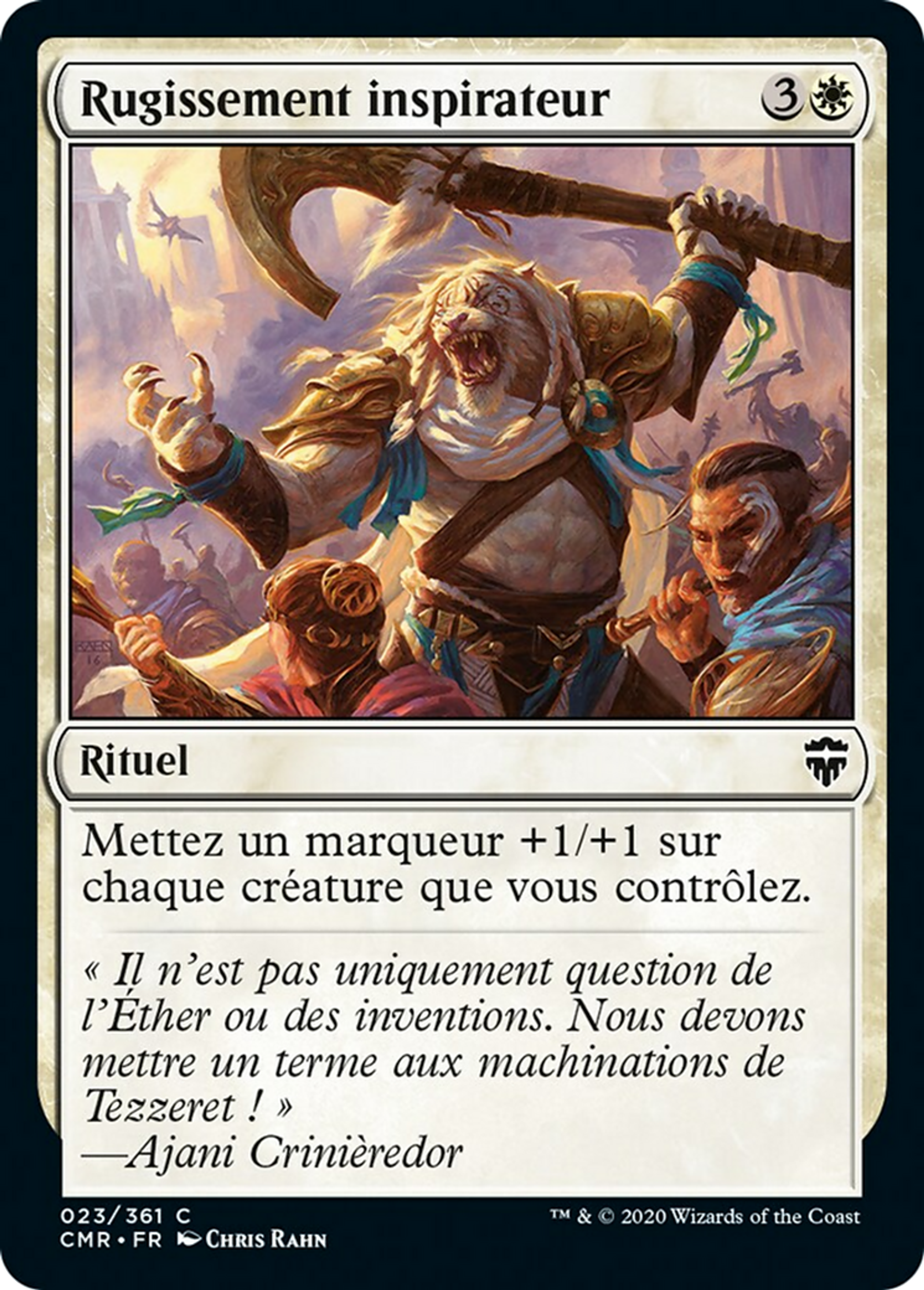 Rugissement inspirateur — Commander Legends — Magic: The Gathering