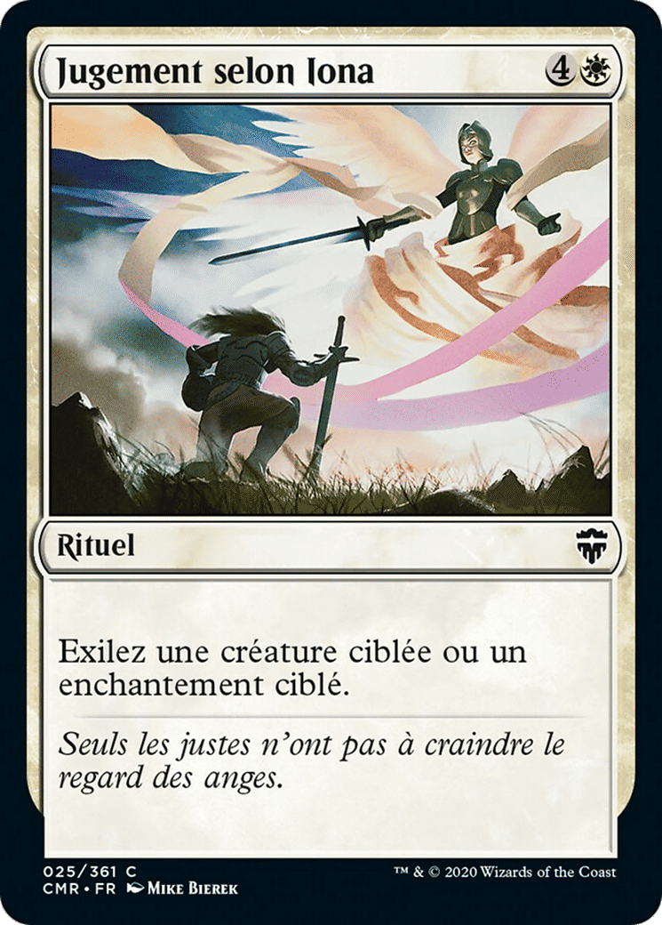 Jugement selon Iona — Commander Legends — Magic: The Gathering