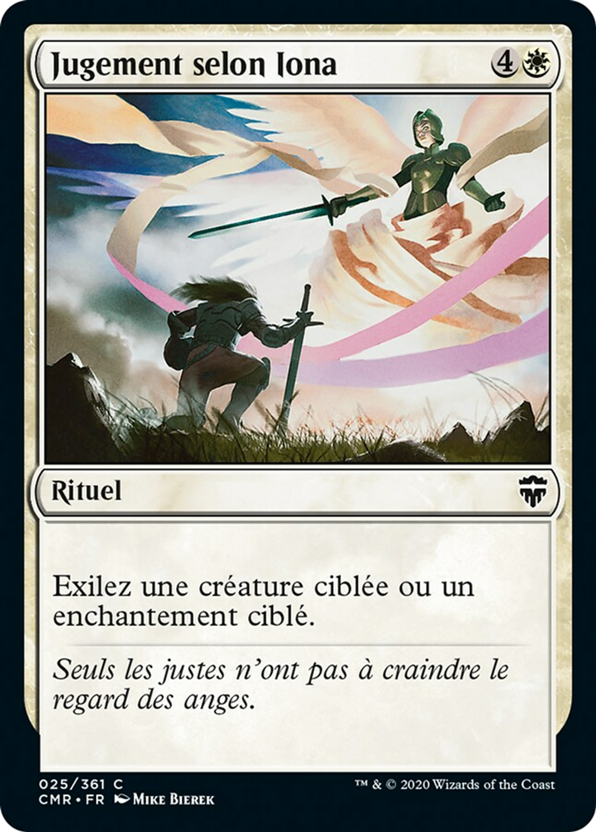 Jugement selon Iona — Commander Legends — Magic: The Gathering