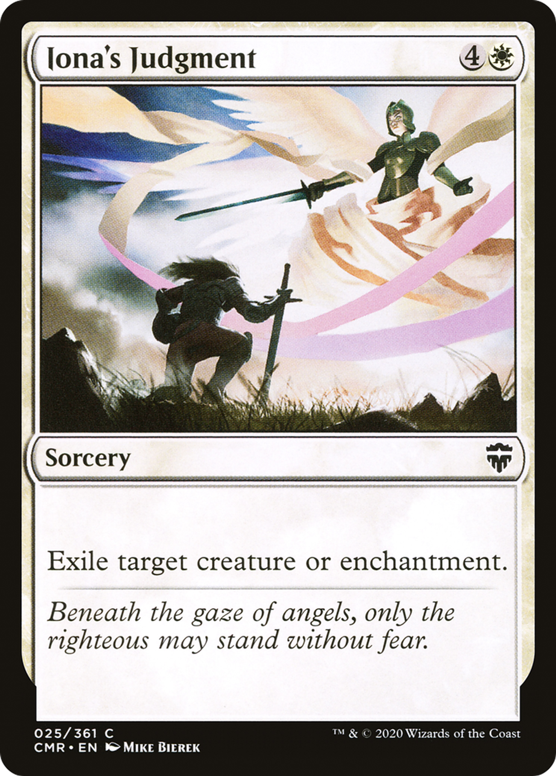 Jugement selon Iona — Commander Legends — Magic: The Gathering