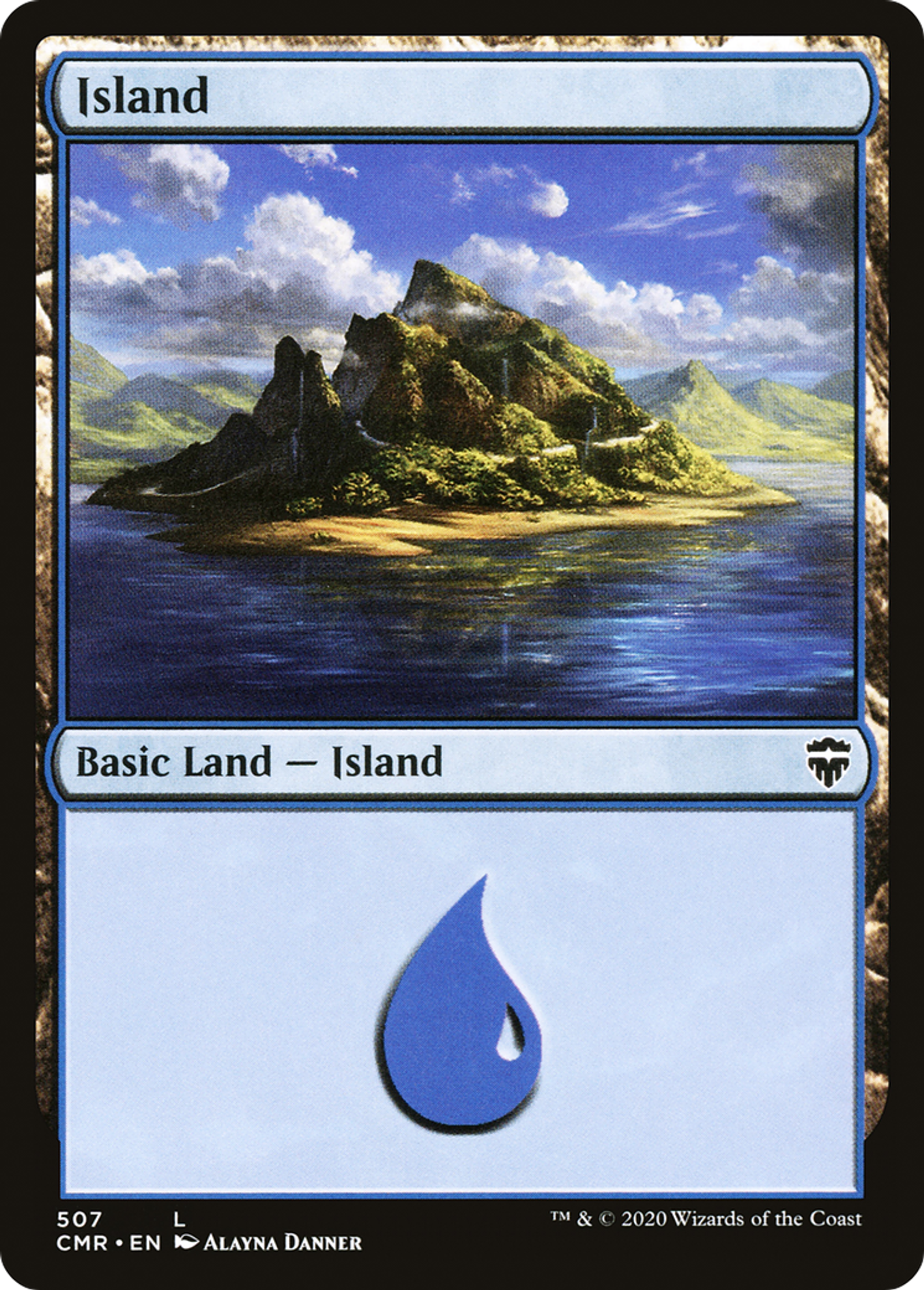 Island — Commander Legends — Magic: The Gathering