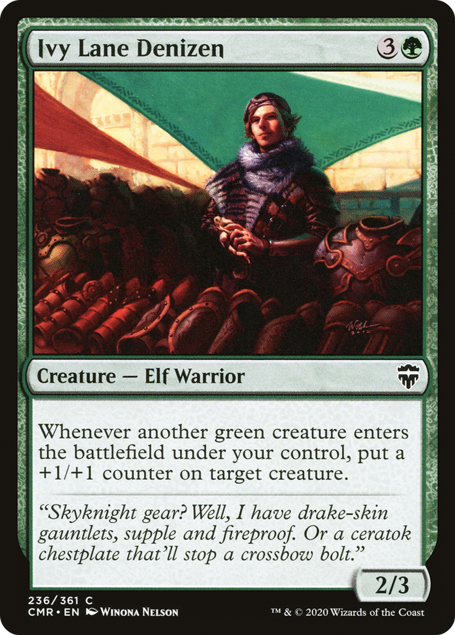 Habitant de l'allée du Lierre — Commander Legends — Magic: The Gathering