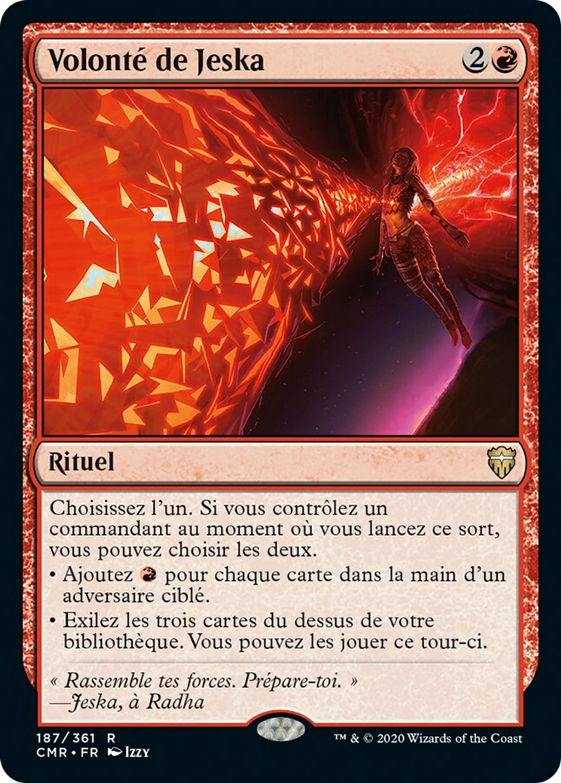 Volonté de Jeska — Commander Legends — Magic: The Gathering