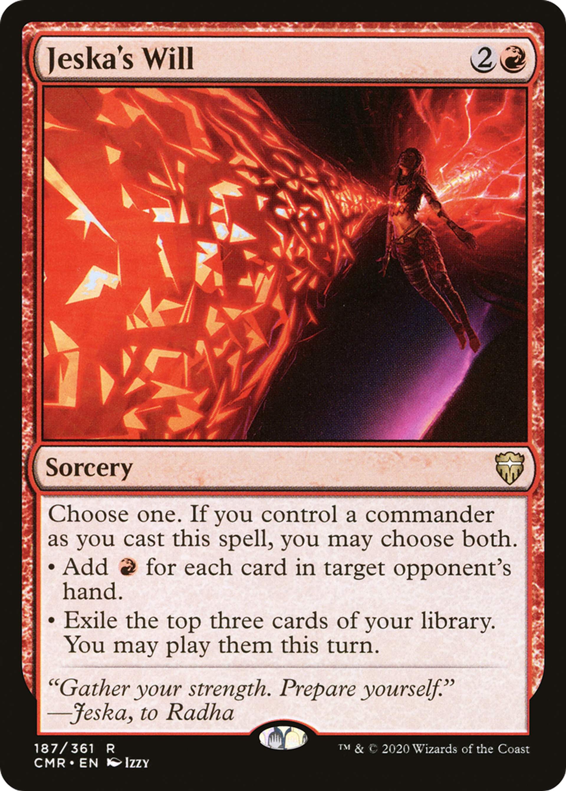 Volonté de Jeska — Commander Legends — Magic: The Gathering