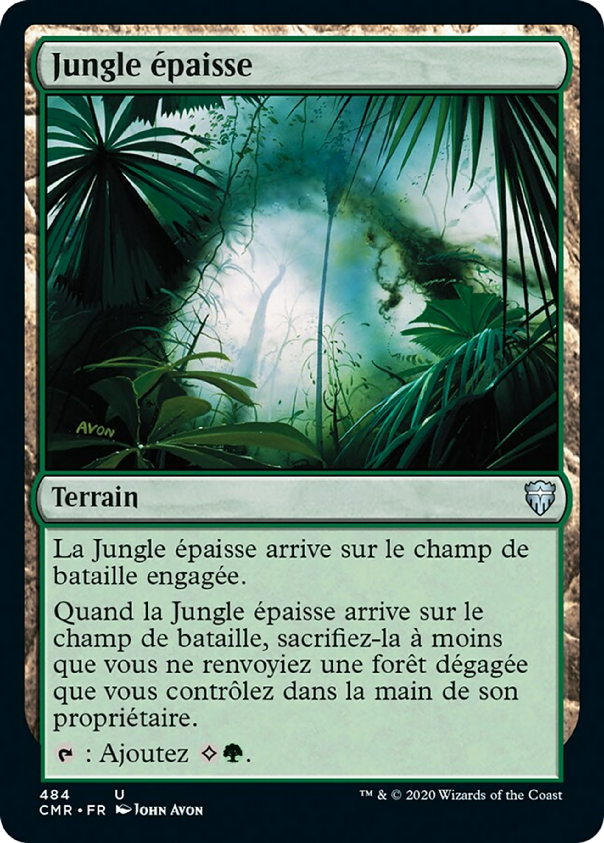 Jungle épaisse — Commander Legends — Magic: The Gathering