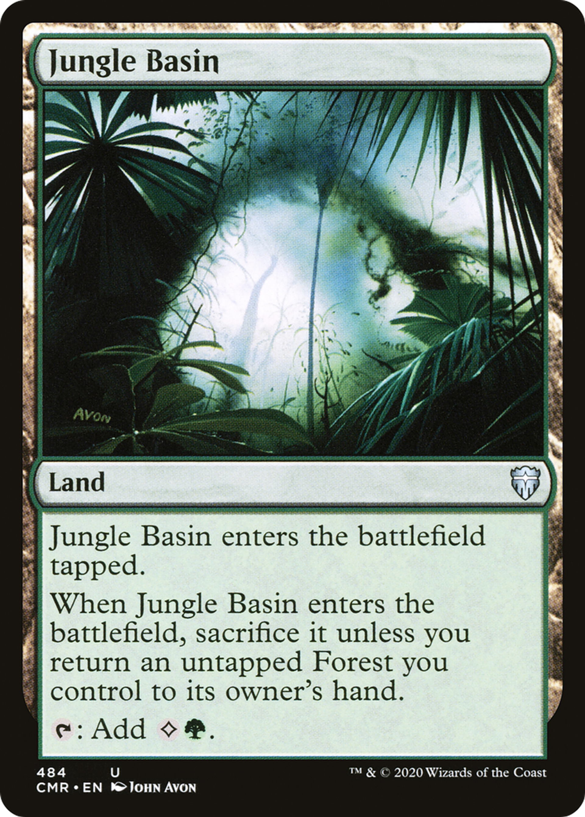 Jungle Basin — Commander Legends — Magic: The Gathering