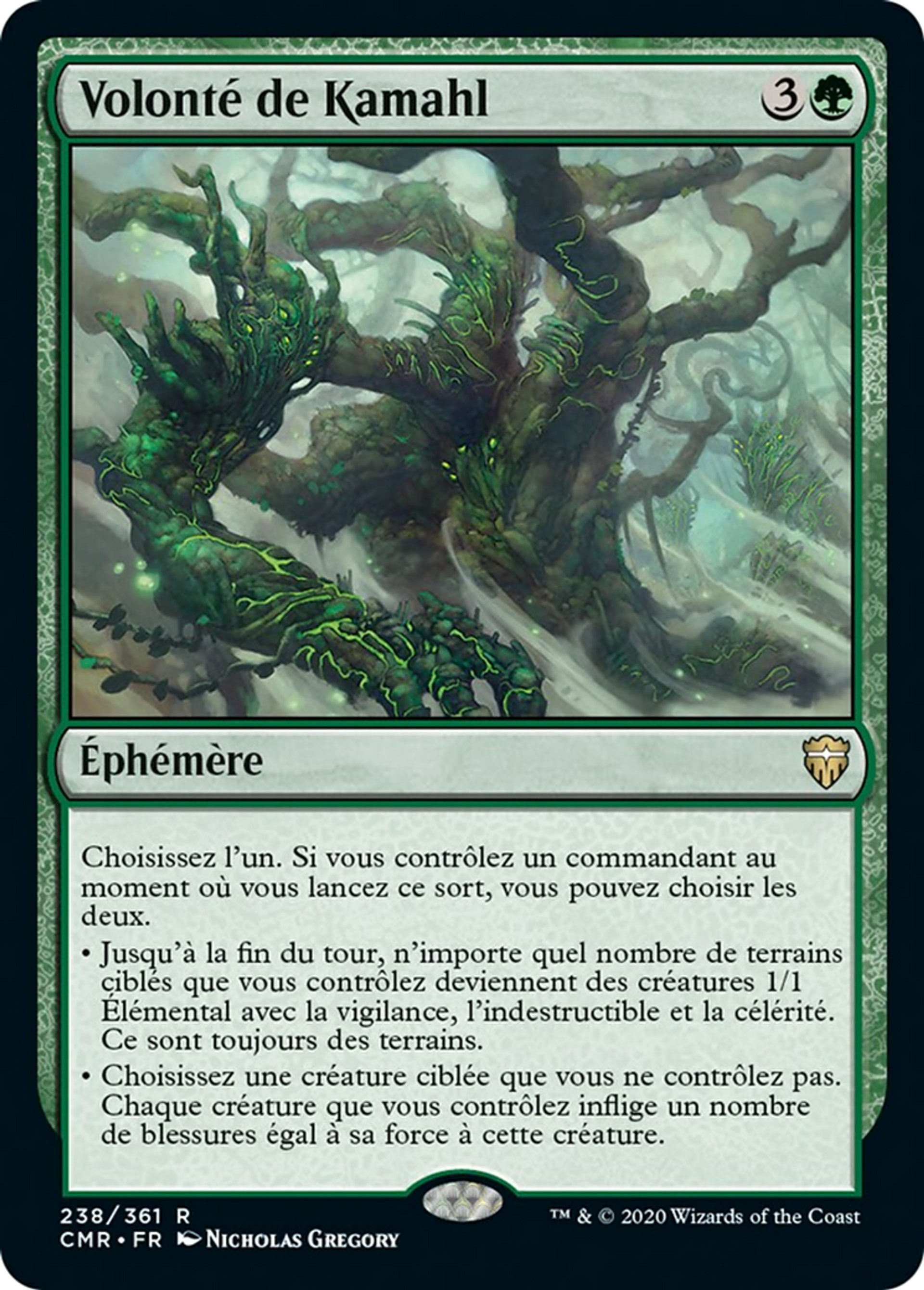 Volonté de Kamahl — Commander Legends — Magic: The Gathering