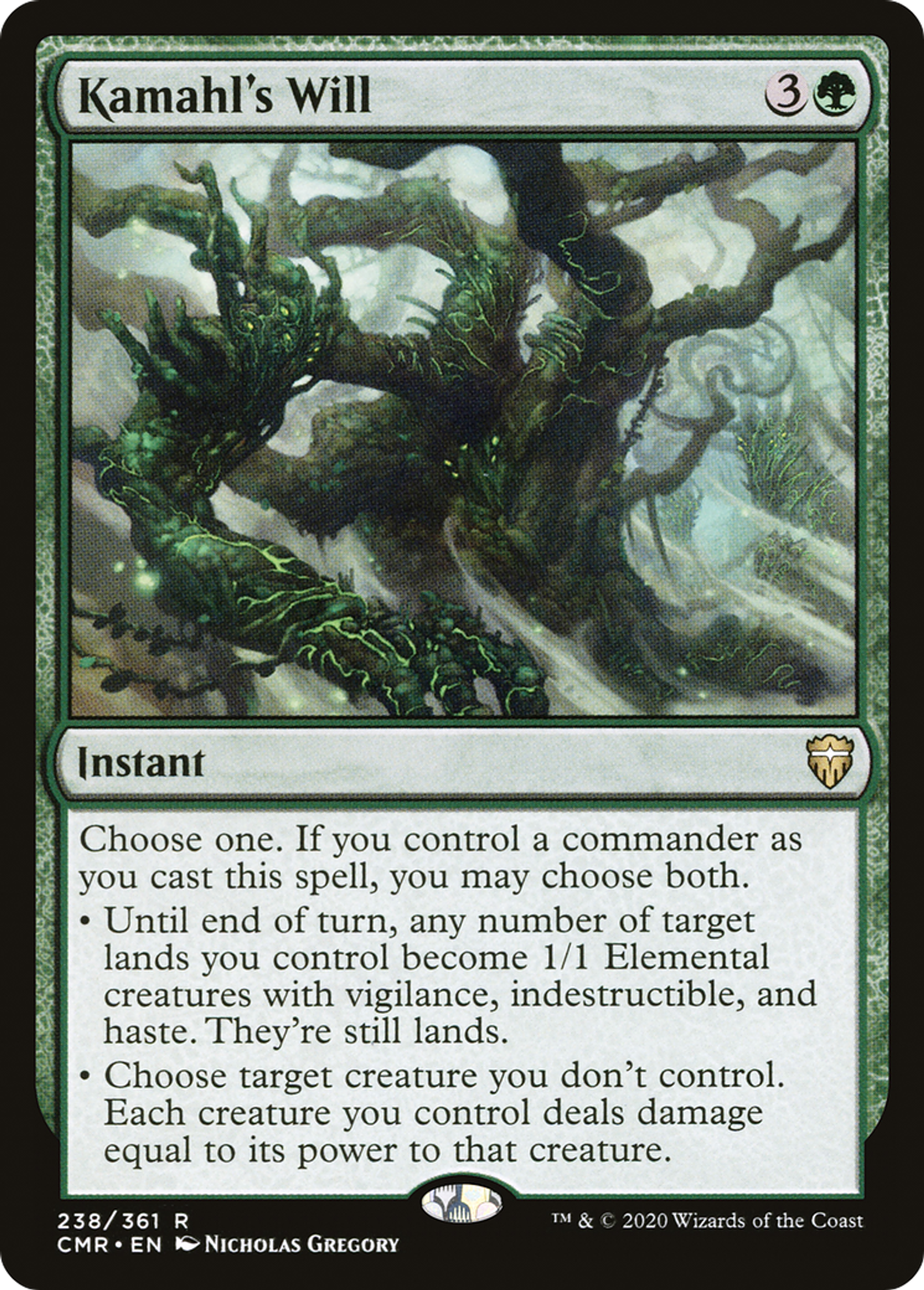 Volonté de Kamahl — Commander Legends — Magic: The Gathering