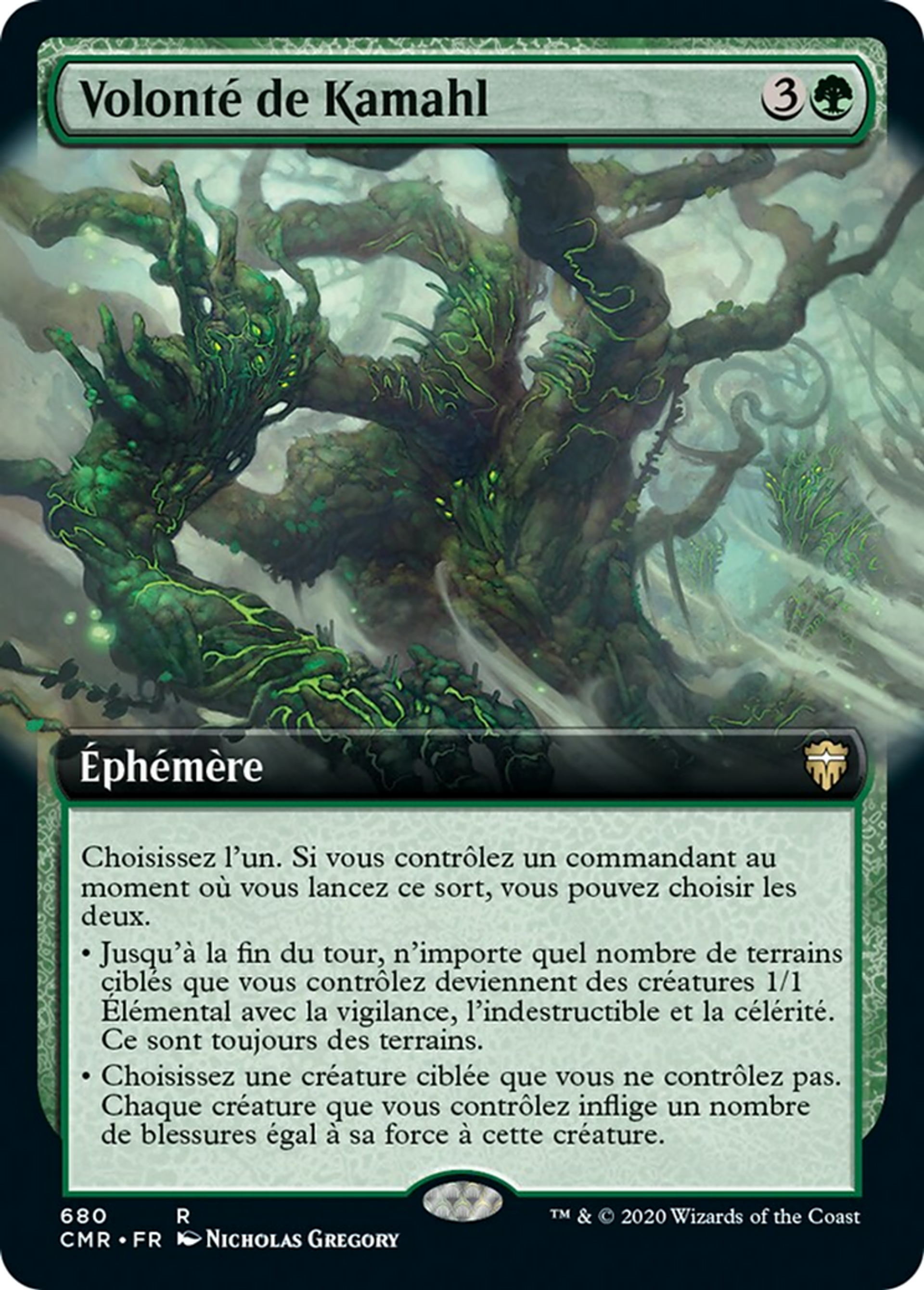 Volonté de Kamahl — Commander Legends — Magic: The Gathering