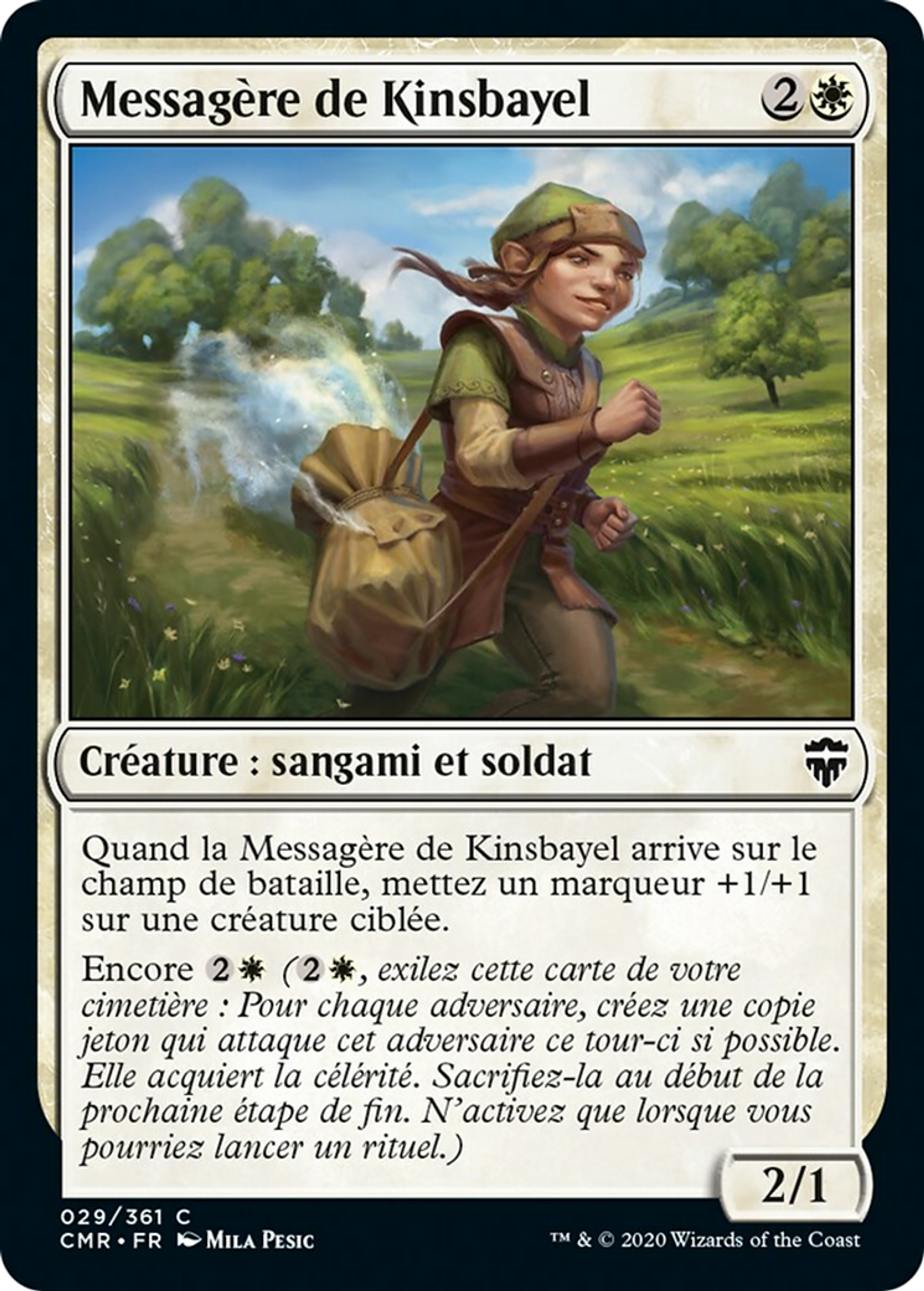 Messagère de Kinsbayel — Commander Legends — Magic: The Gathering