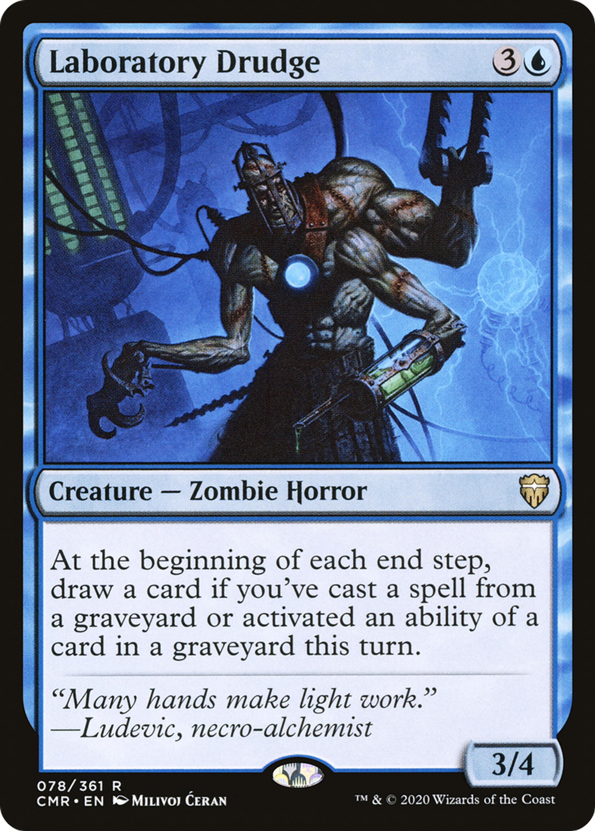 Laboratory Drudge — Commander Legends — Magic: The Gathering