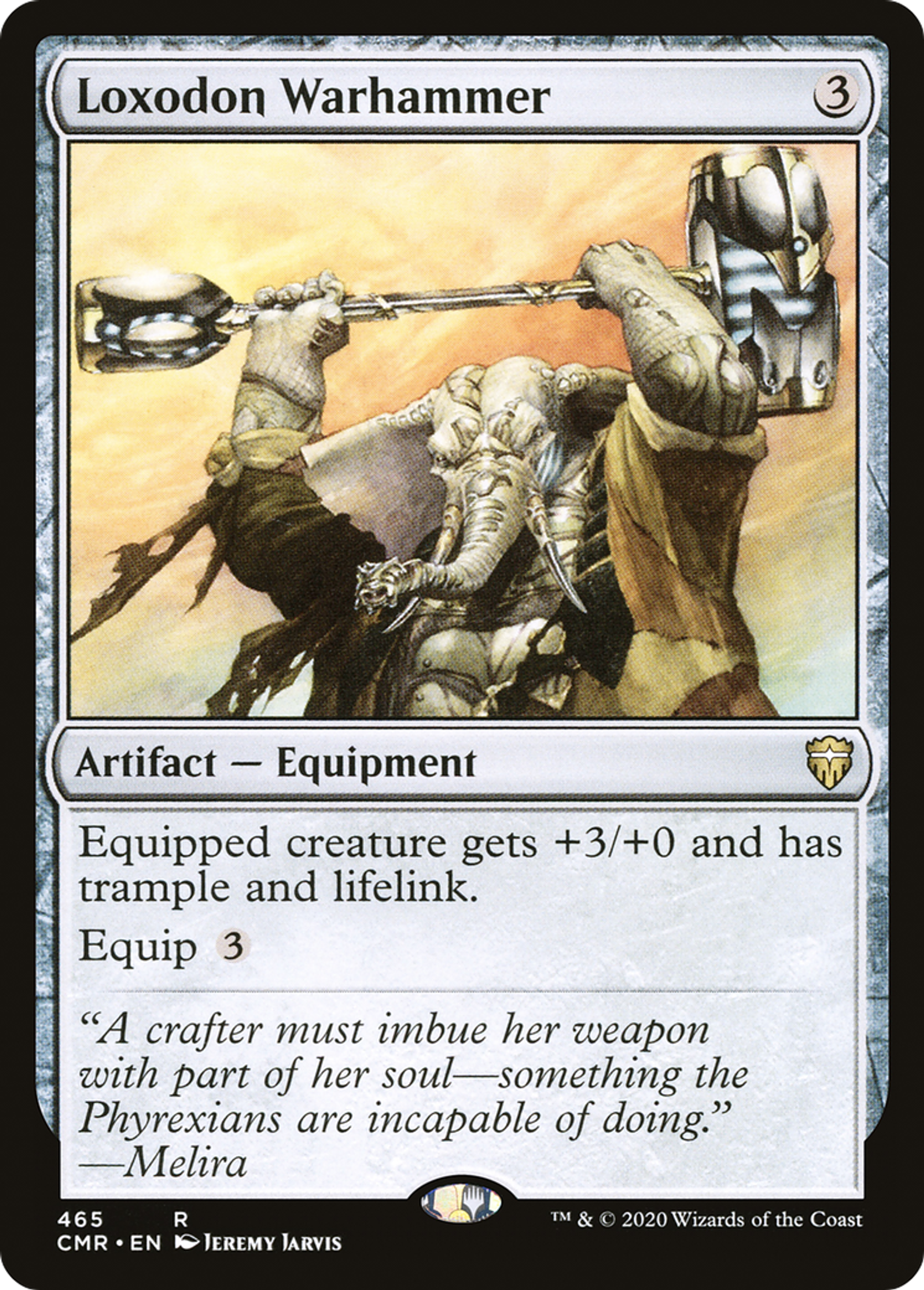 Loxodon Warhammer — Commander Legends — Magic: The Gathering