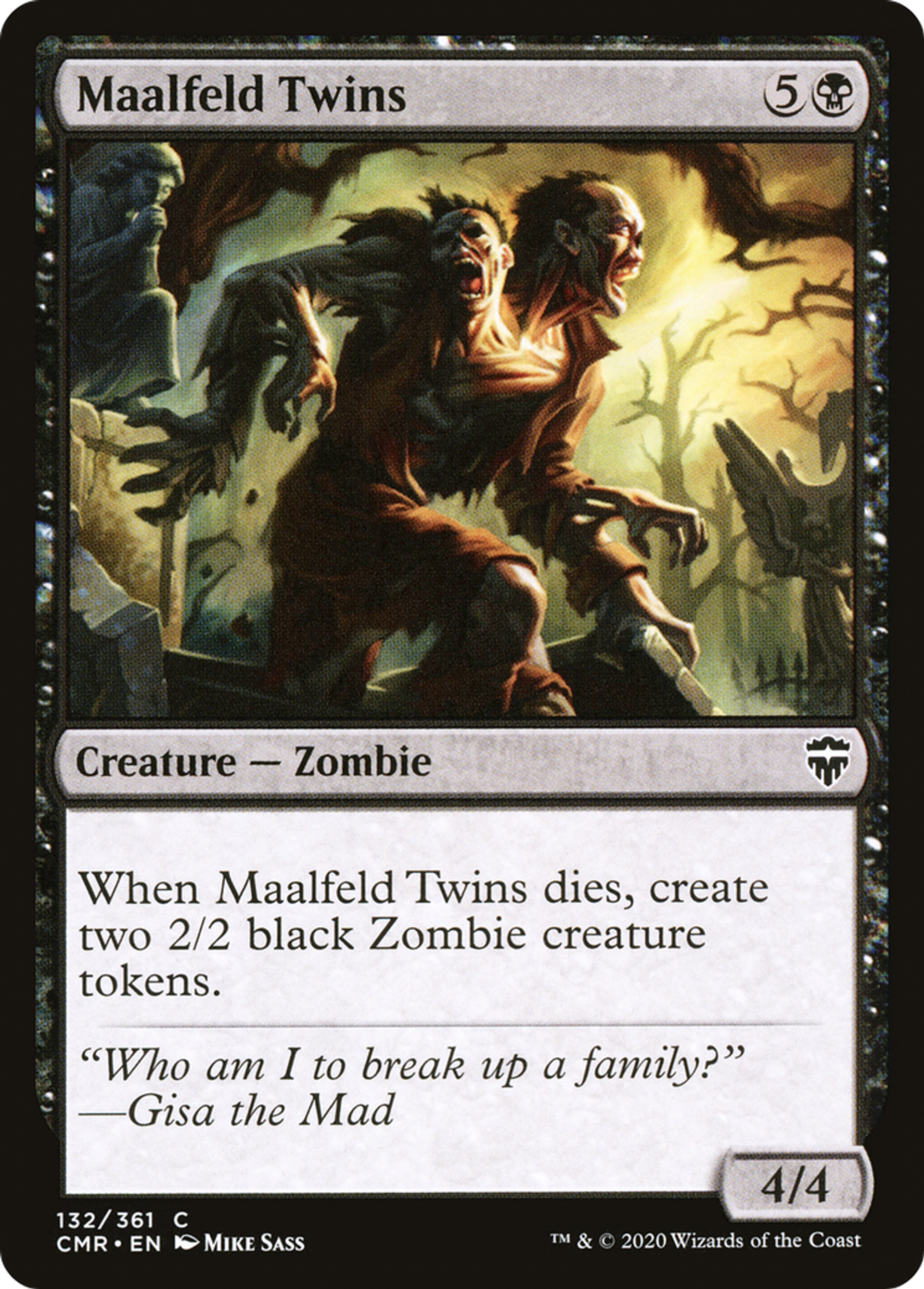Maalfeld Twins — Commander Legends — Magic: The Gathering