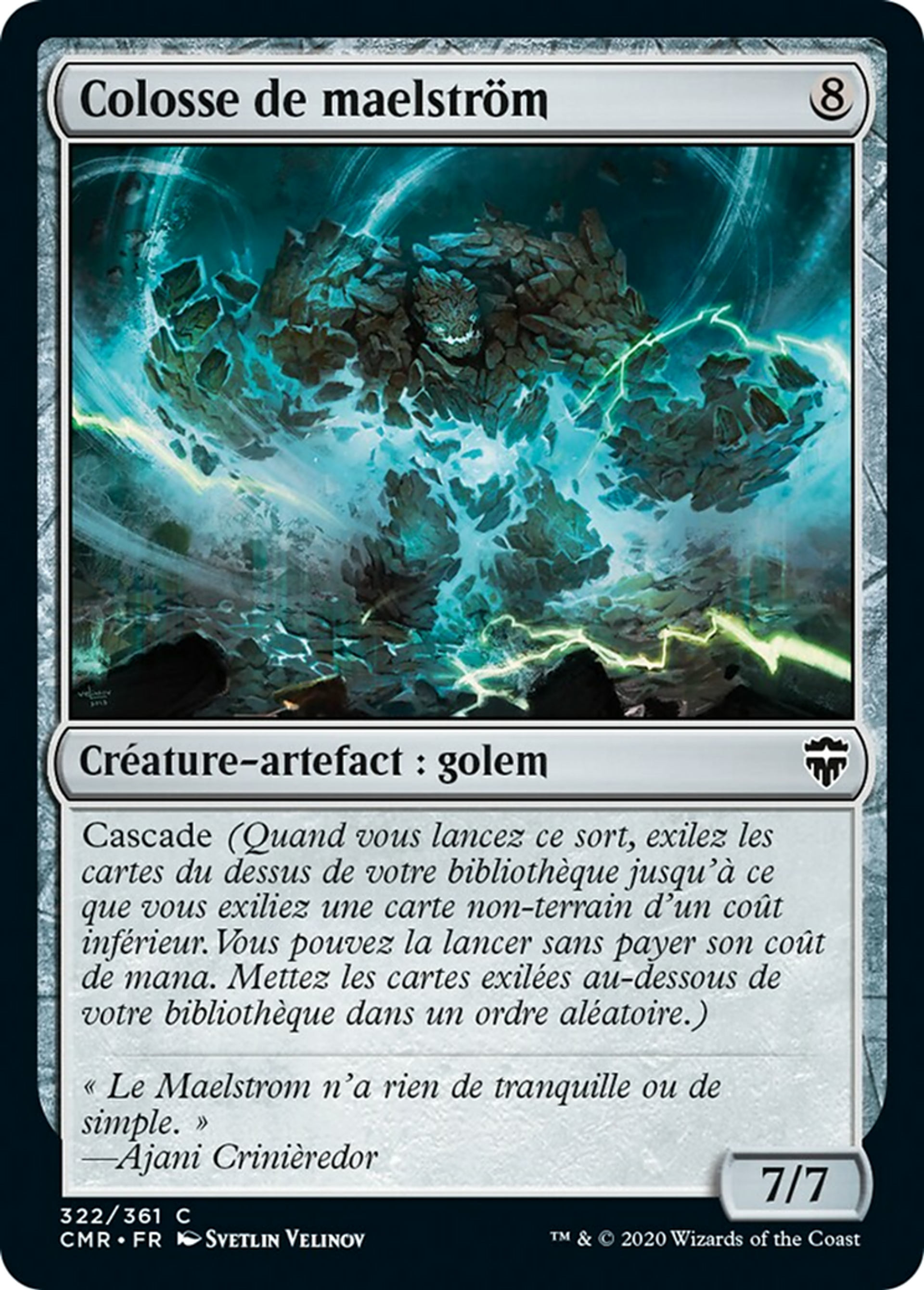 Colosse de maelström — Commander Legends — Magic: The Gathering