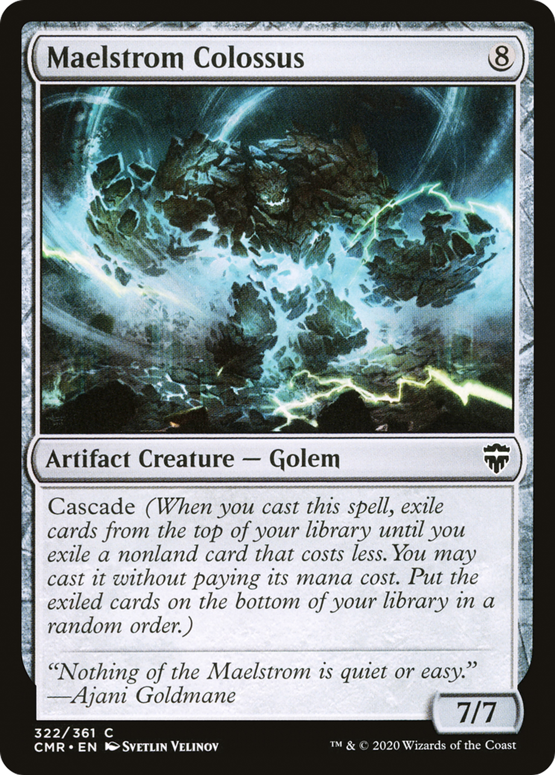 Colosse de maelström — Commander Legends — Magic: The Gathering